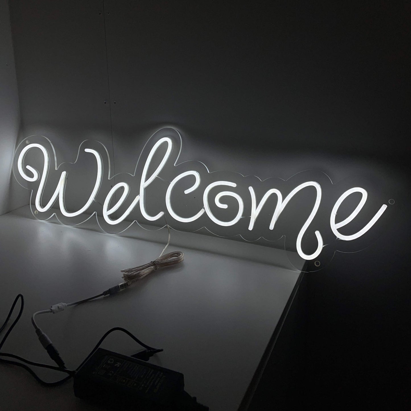 Willkommen Neonschild - The Art Neon
