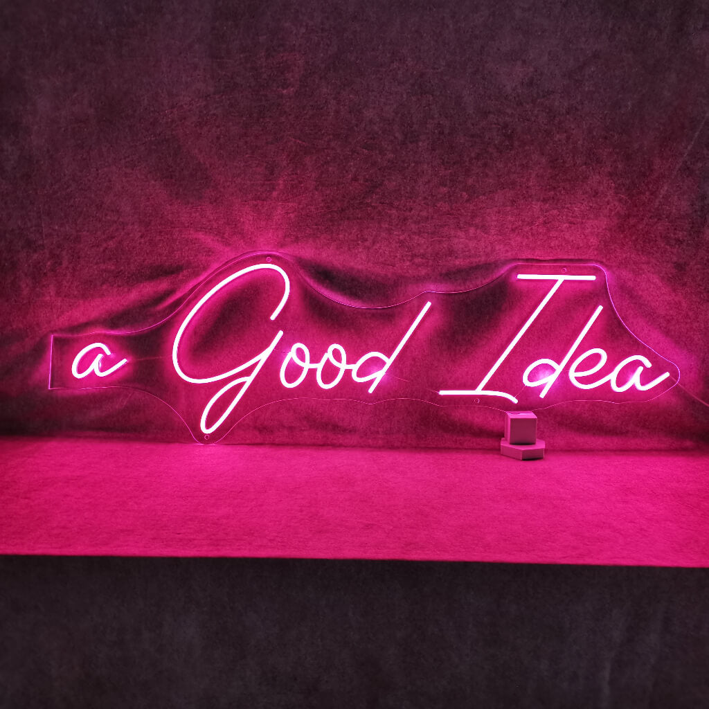 Eine gute Idee Neonschild - The Art Neon