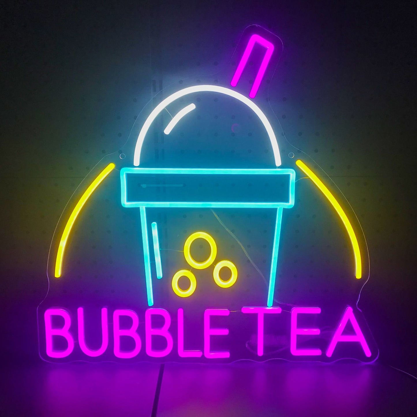 Bubble Tea Neon Schild