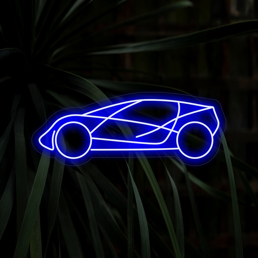 Das „Car Side View Neon Sign“ zeigt eine elegante und moderne Darstellung der Seitenansicht eines Autos und ist somit eine ideale Ergänzung für die Fahrzeugdekoration. Erhellen Sie Ihren Raum mit dem eleganten Design und dem zeitgenössischen Flair dieses einzigartigen Neonlichts.