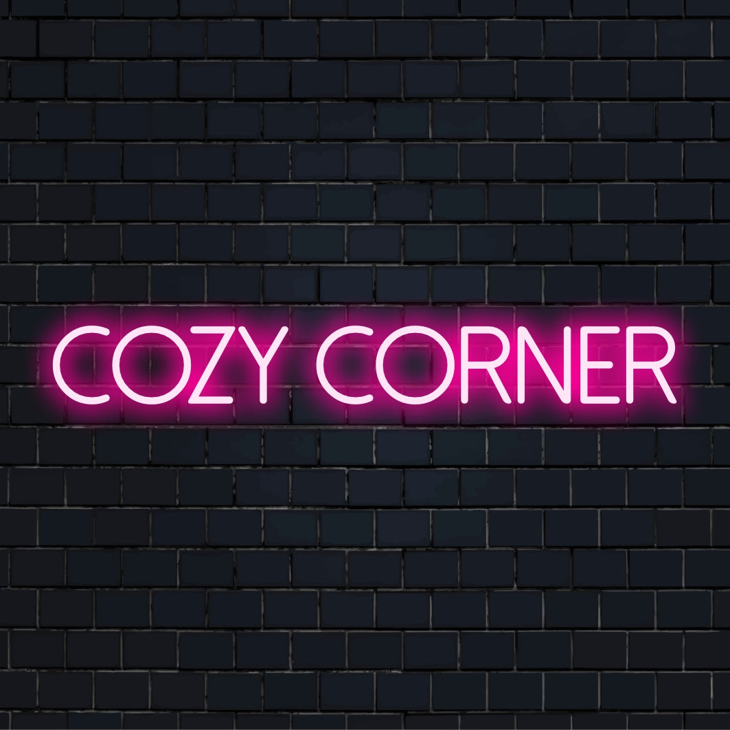 LED-Neonschild mit einzigartigem Design, perfekt, um Ihrem gemütlichen Lieblingsplatz eine warme, persönliche Note zu verleihen.