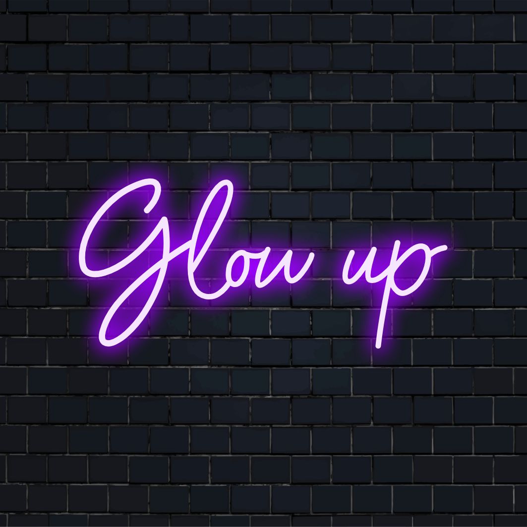 Leuchtendes LED-Neonschild, das handwerkliches Können zur Schau stellt; perfekt, um jedem Raum einen individuellen Neonglanz zu verleihen.