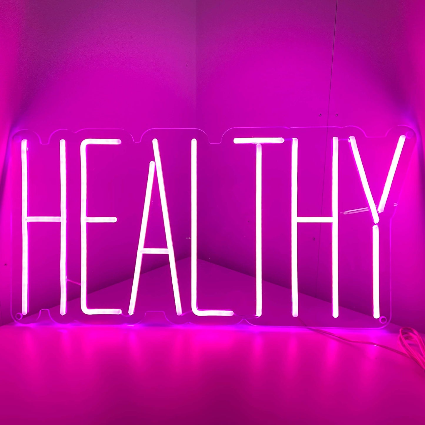 Gesundes Neonschild - The Art Neon
