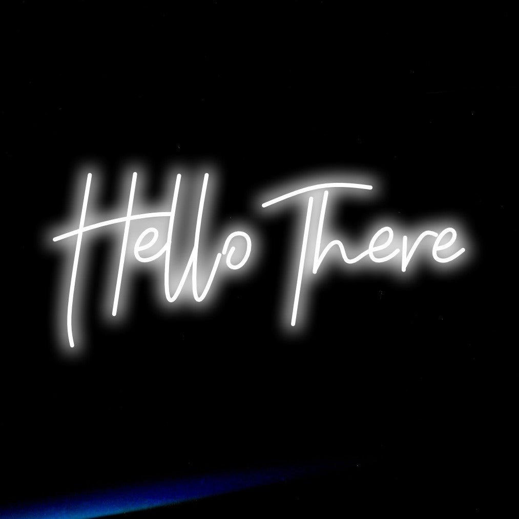 Hallo dort Neonschild - The Art Neon