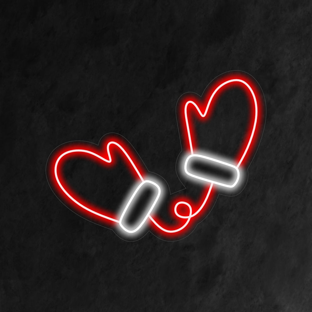 Das Neonschild „Pair Christmas Gloves“ ist eine festliche und gemütliche Ergänzung, perfekt für Räume, die die Weihnachtsstimmung mit Wärme und Charme vermitteln. Erleuchten Sie mit weihnachtlicher Freude!