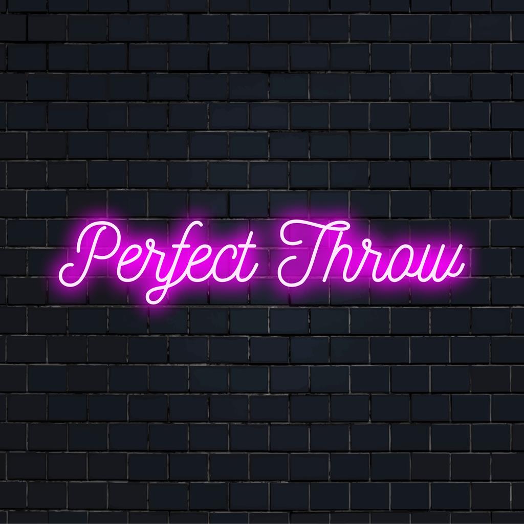 Hell leuchtendes, individuelles LED-Kunstschild mit einzigartigem, lebendigem Design, perfekt, um jedem Innenraum ein modernes Flair zu verleihen.