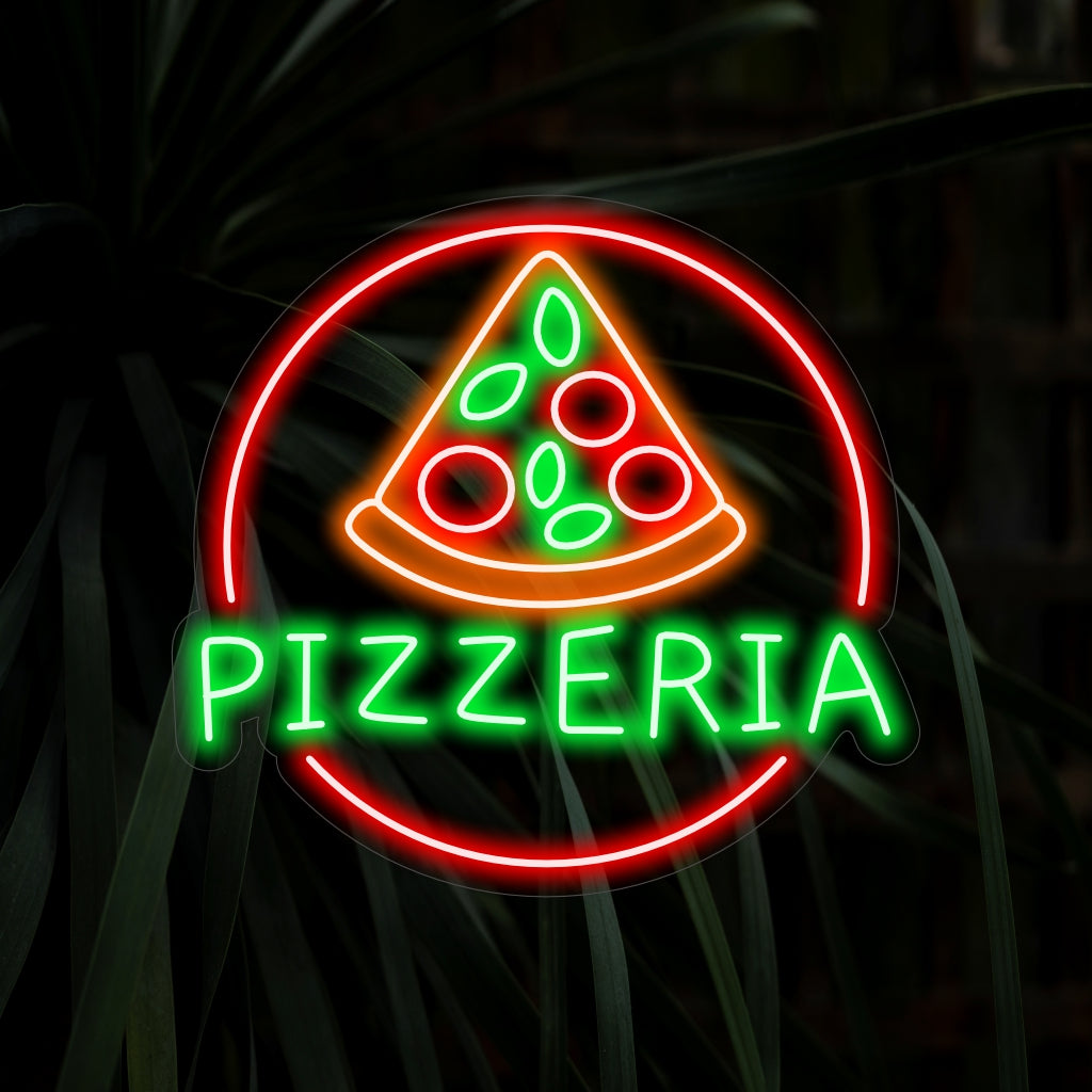 „Pizzeria Neon Sign“ ist eine einladende Ergänzung für Pizzaliebhaber. Erleuchten Sie mit der Wärme italienischer Gastfreundschaft!