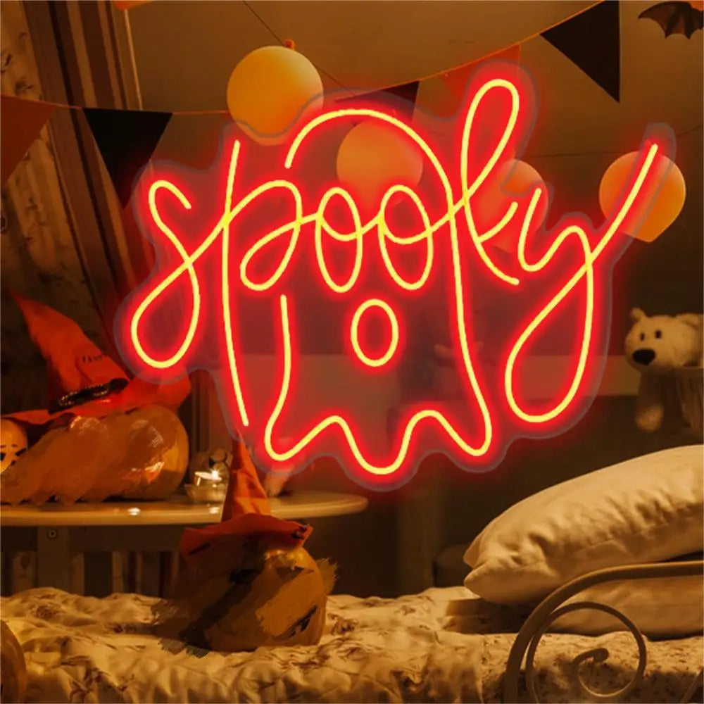 Spooky 5V USB LED Leuchtschild – Preiswert
