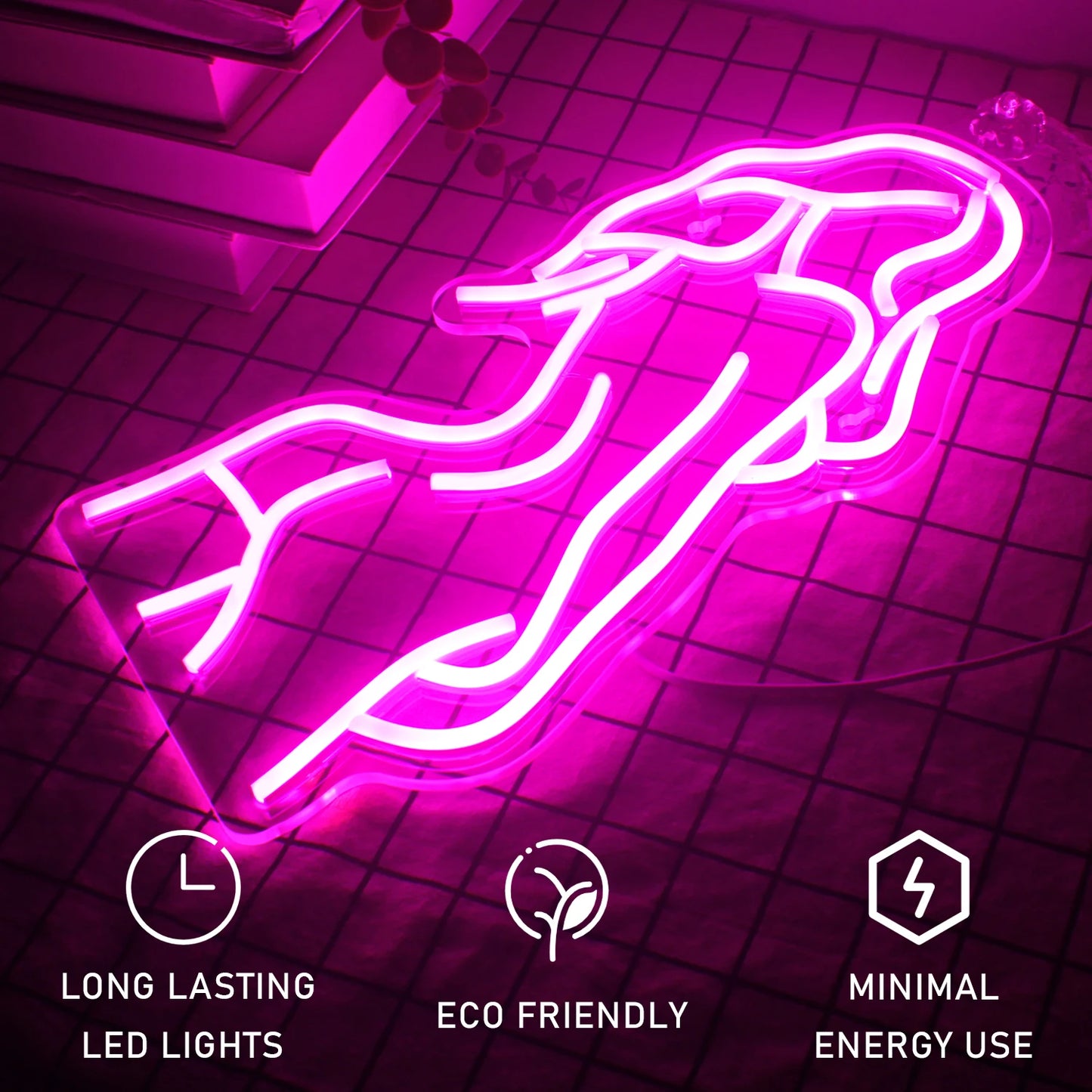 Sexy Frauenkörper 5V USB LED Neon Schild - Kostengünstig