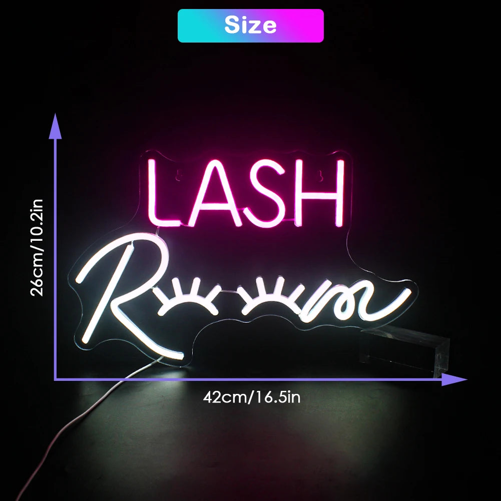 Lash Room 5V USB LED Neon Schild - Preisgünstig