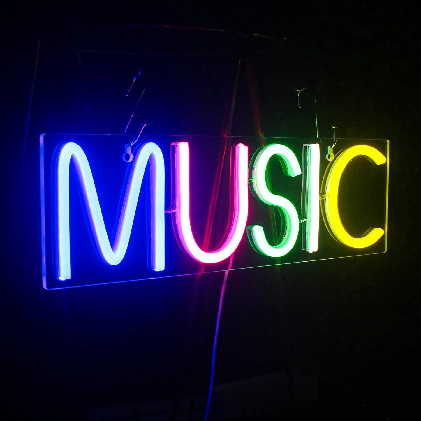 Musik 5V USB LED Leuchtschild - Preisgünstig