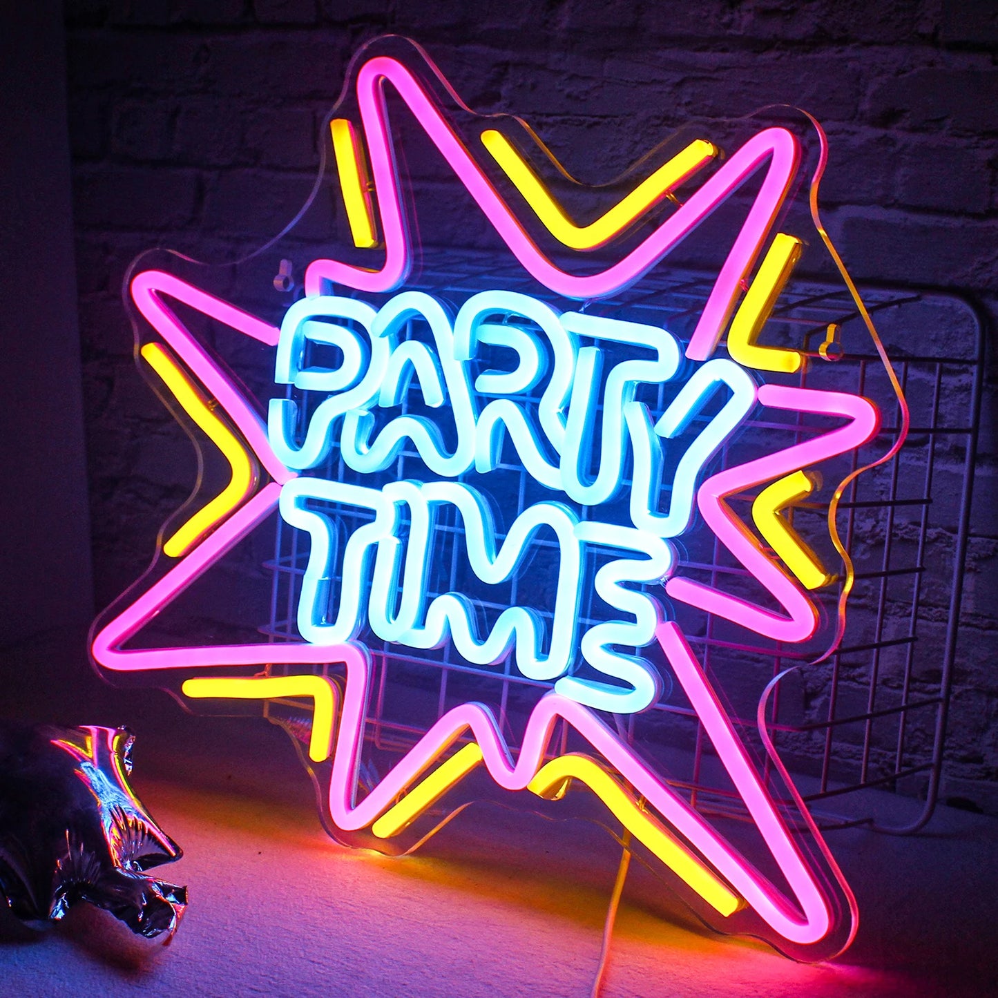Party Time 5V USB LED Leuchtschild - Preisgünstig