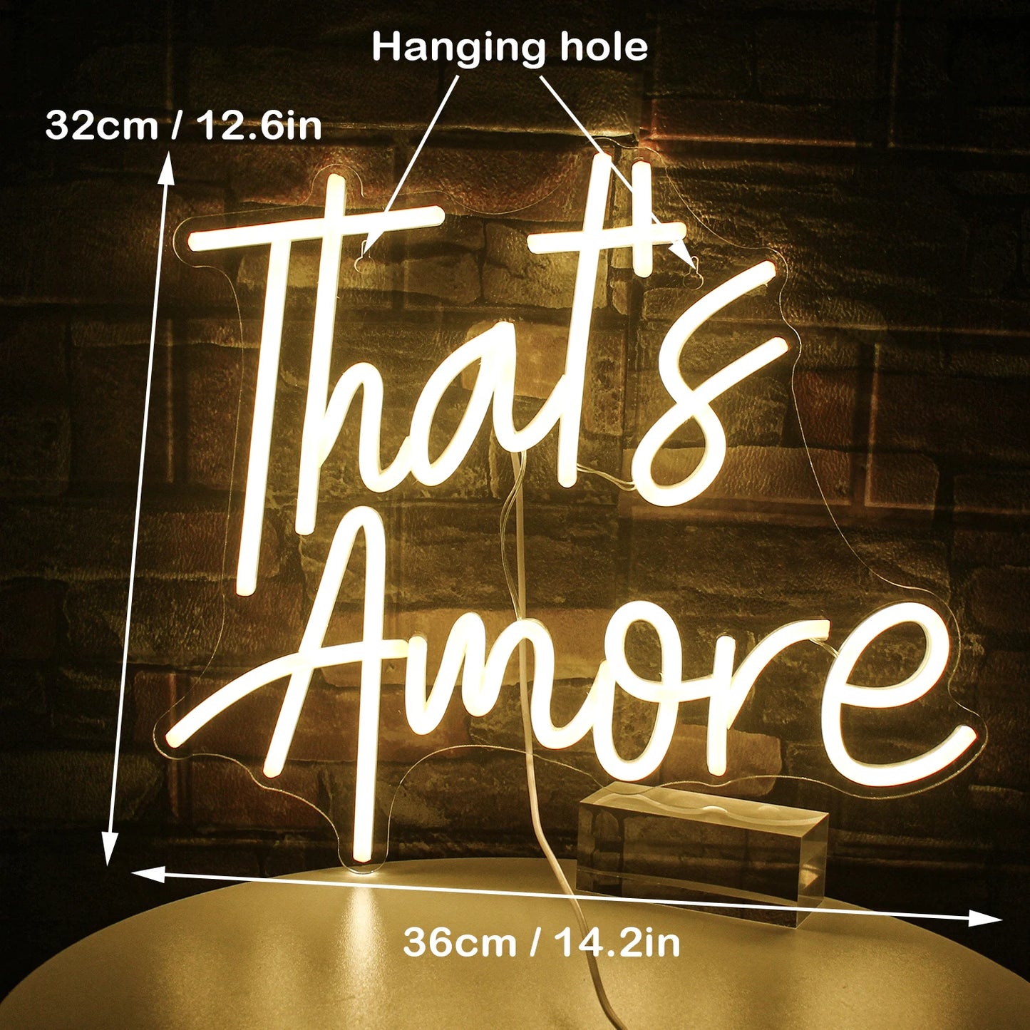 Das Amore 5V USB LED Neon Schild - Preisgünstig
