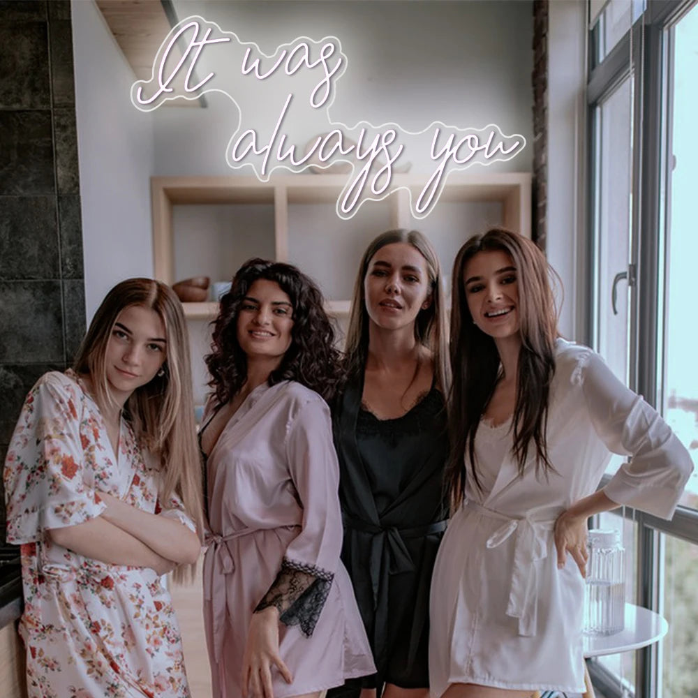 It Was Always You 5V USB LED Neon Schild - Preisgünstig