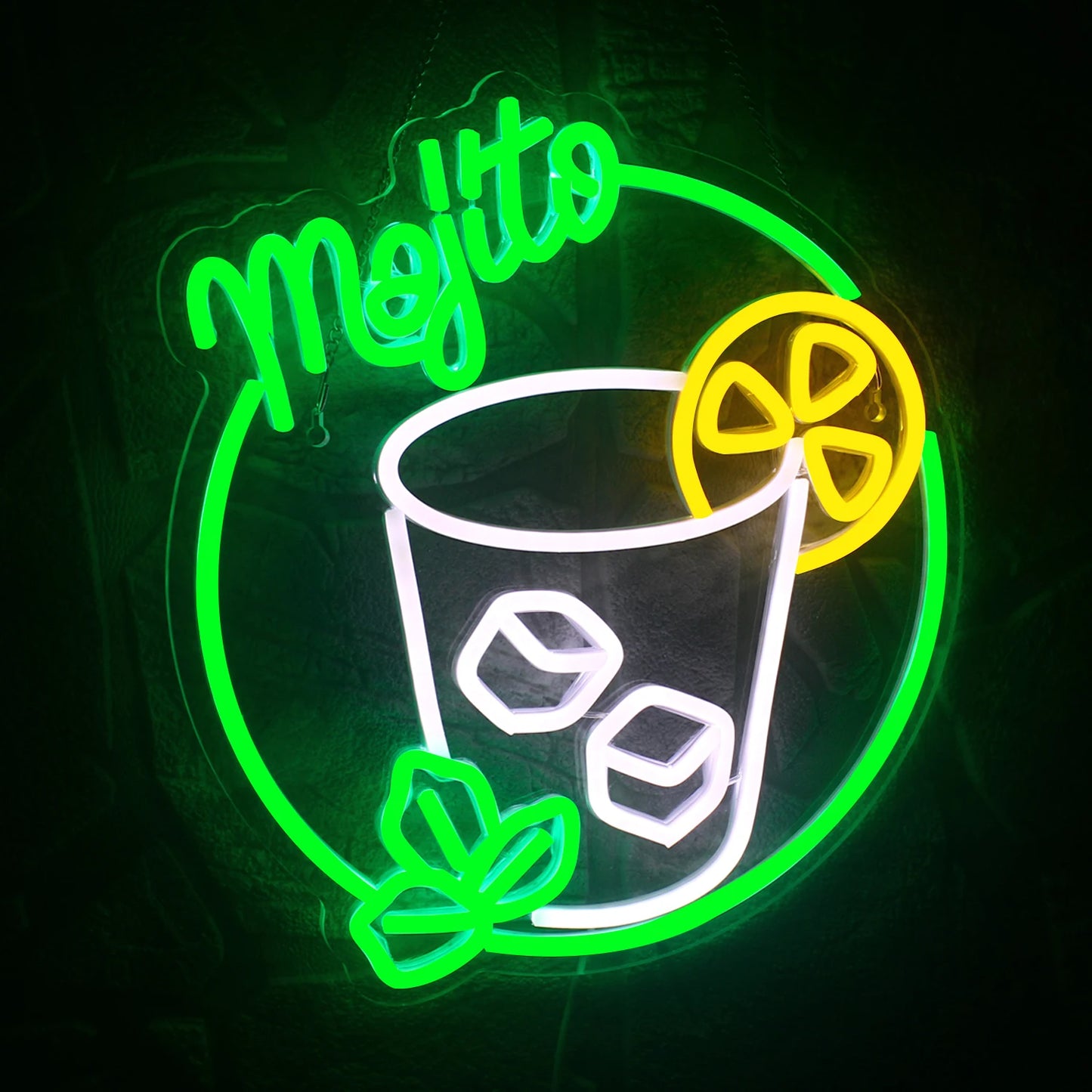 Mojito 5V USB LED Leuchtschild - Preisgünstig