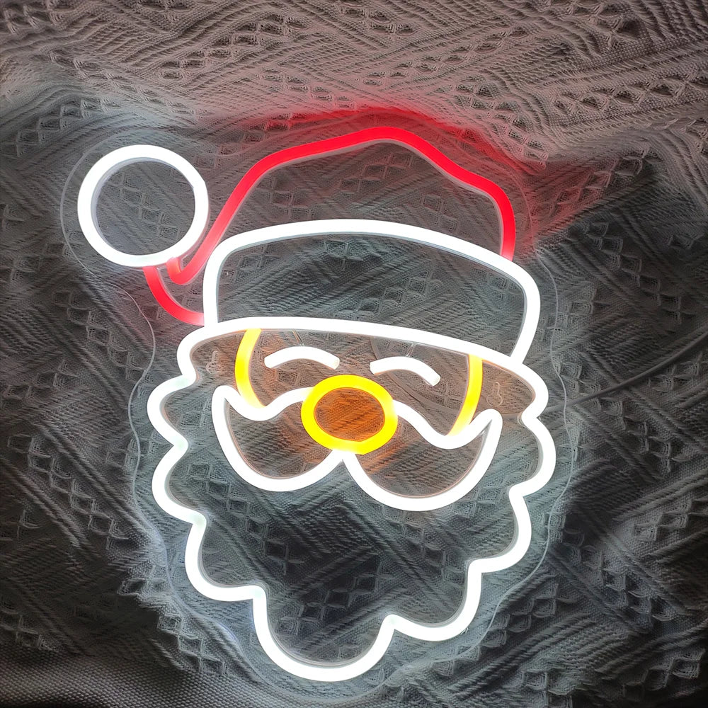 Merry Christmas 5V USB LED Leuchtschild - Preisgünstig