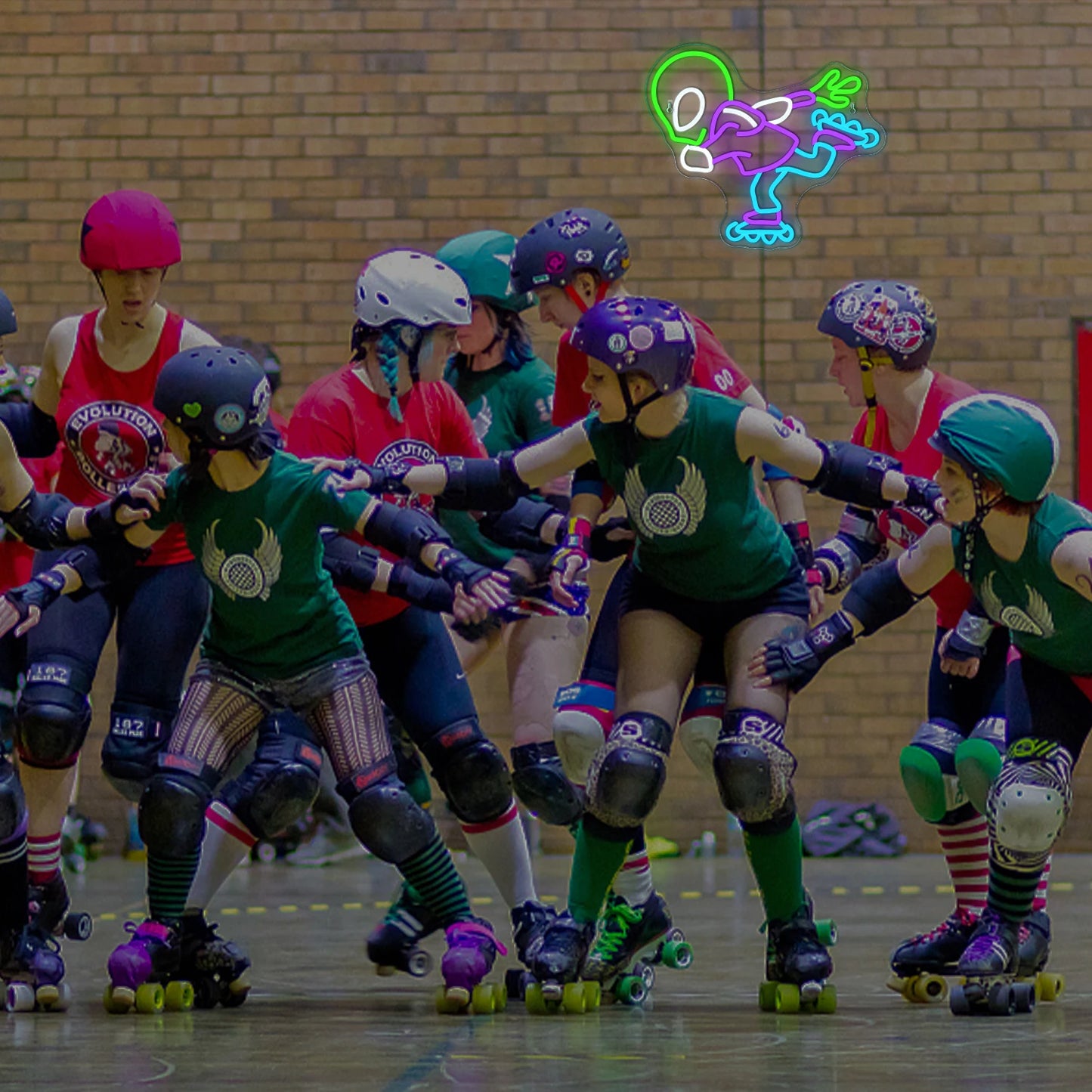 Alien 5V USB LED Leuchtschild - Preiswert