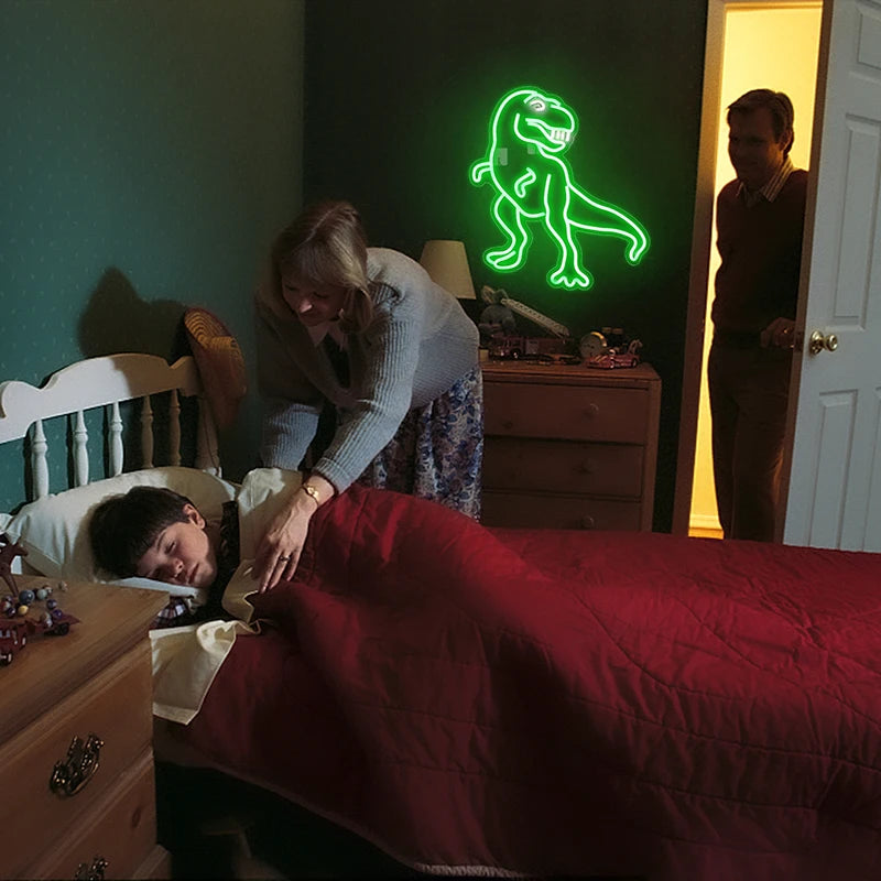 Theartneon Lustige Dinosaurier 5V Mini USB LED Leuchtschild - Preisgünstig