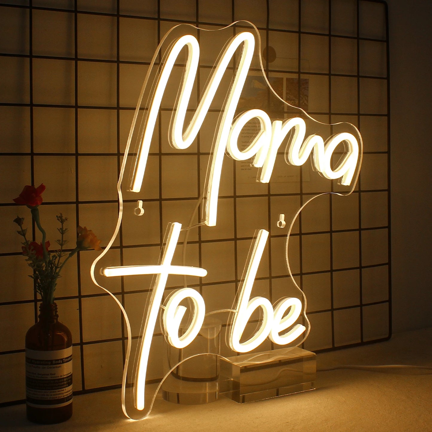 Mama in spe 5V USB LED Leuchtschild - Preiswert