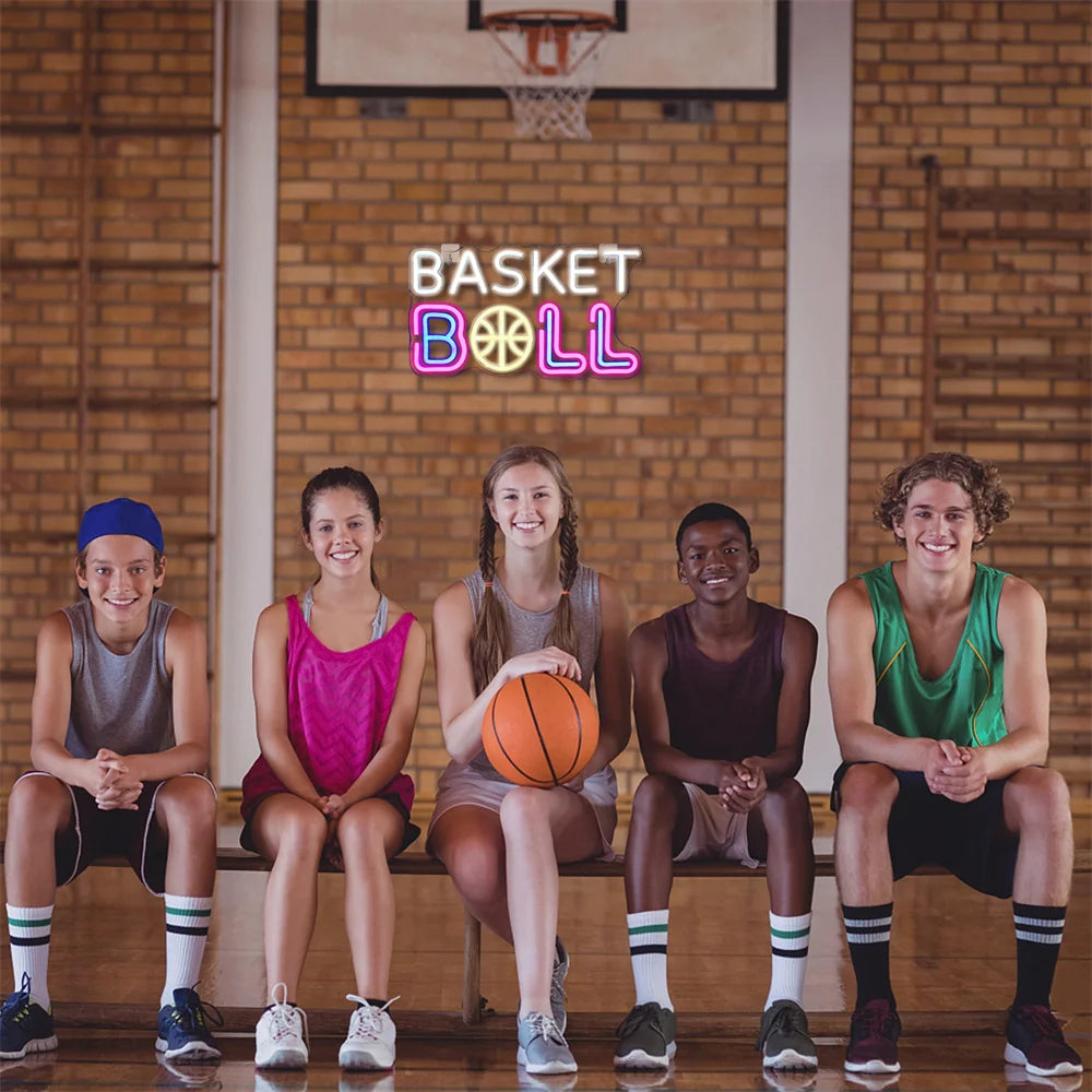 Basketball 5V USB LED Leuchtschild - Preisgünstig