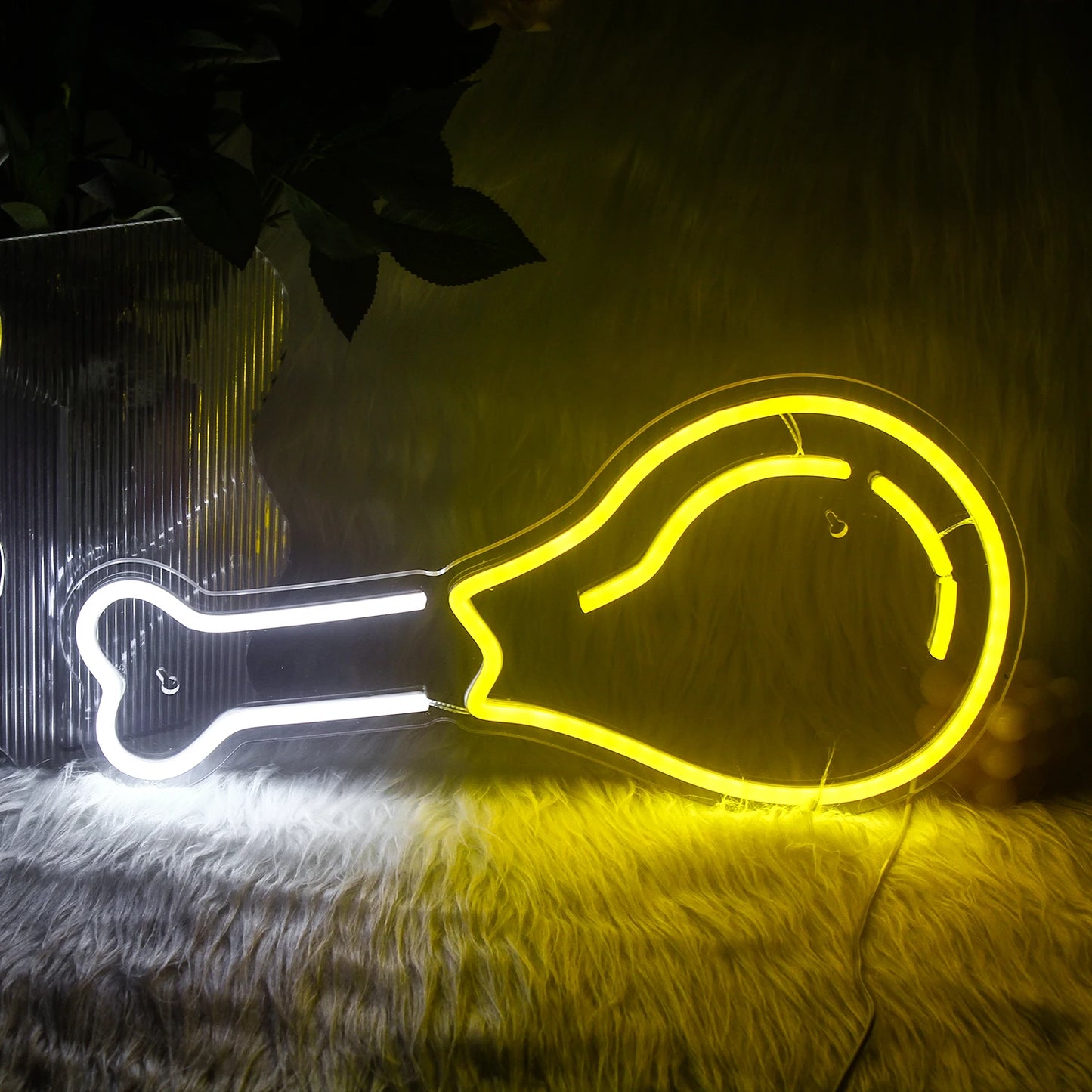 Das Bild zeigt ein lebendiges, handgefertigtes LED-Neonschild der Marke The Art Neon.