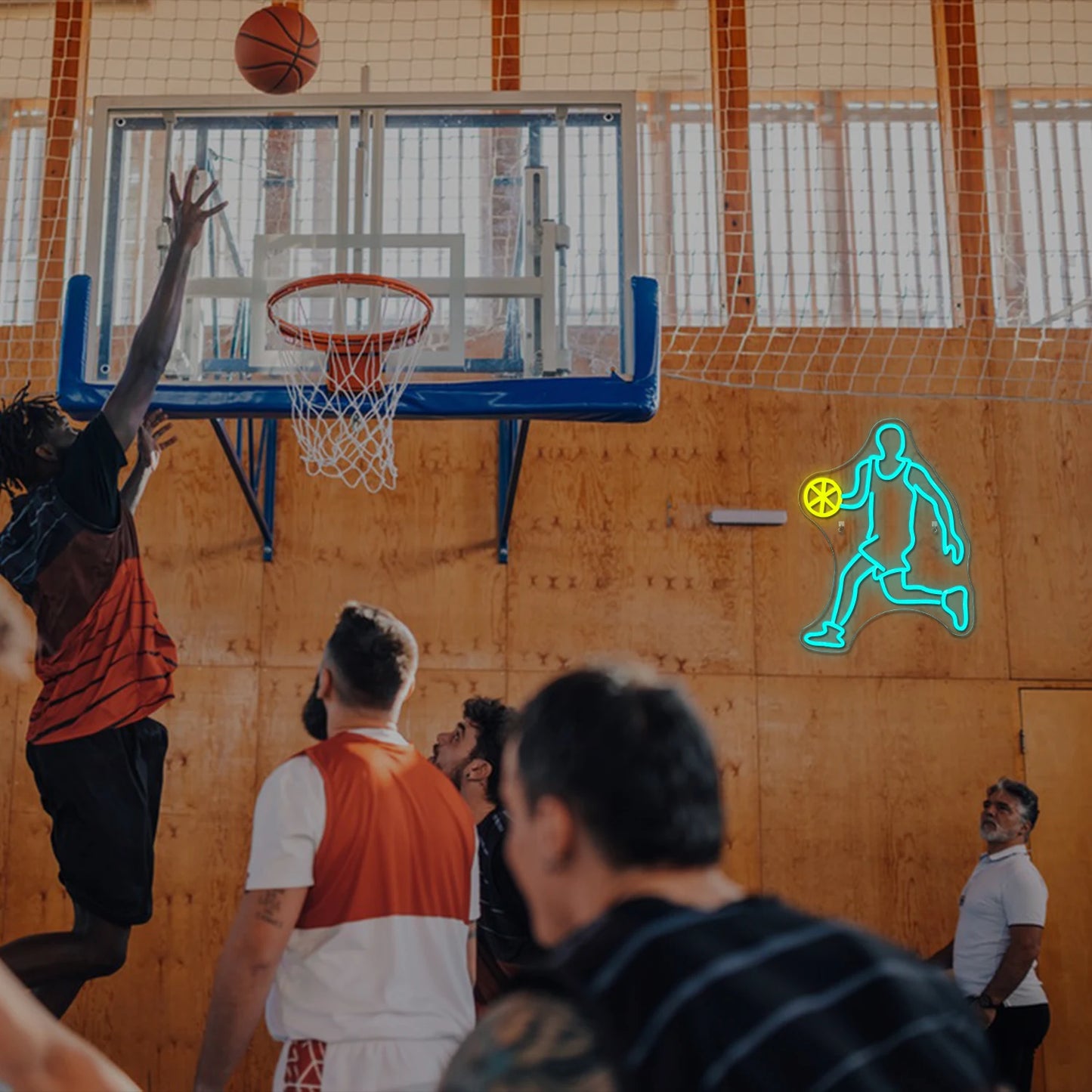 Basketball 5V USB LED Leuchtschild - Preisgünstig