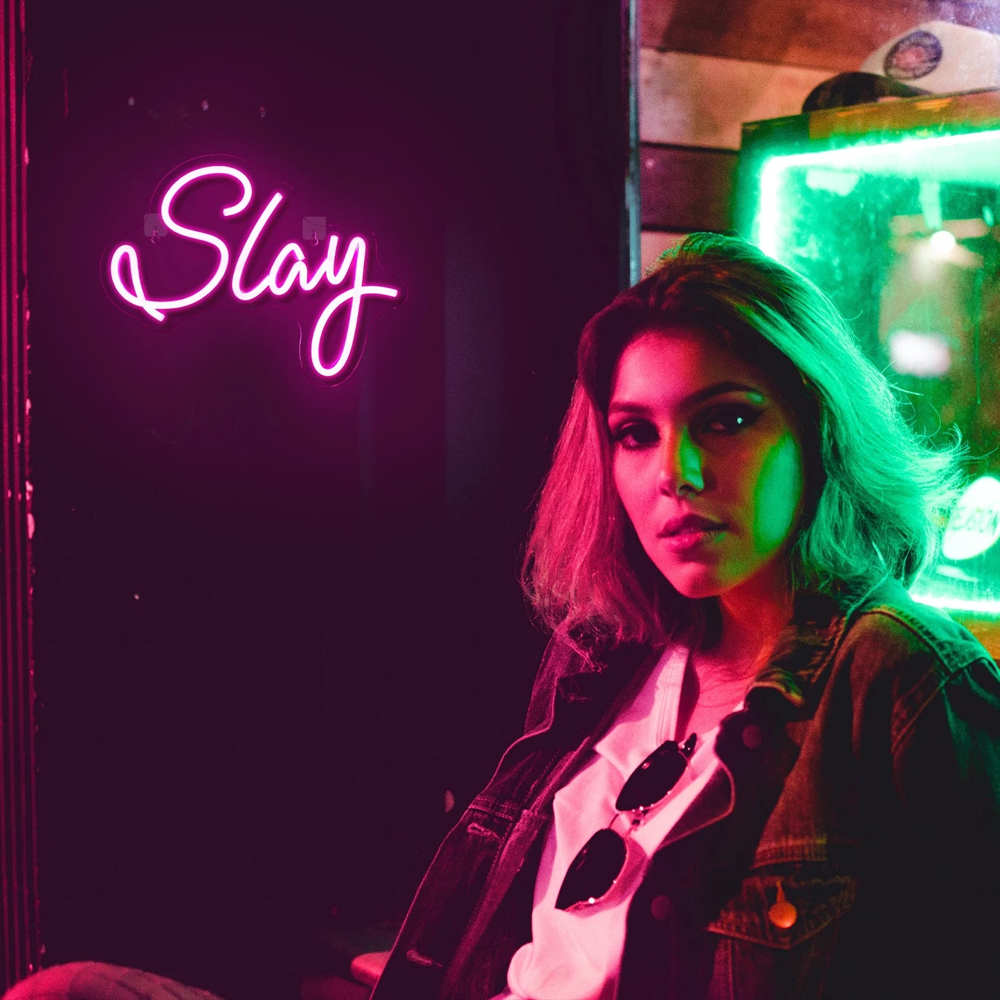 Slay 5V USB LED Neon Schild - Budgetfreundlich
