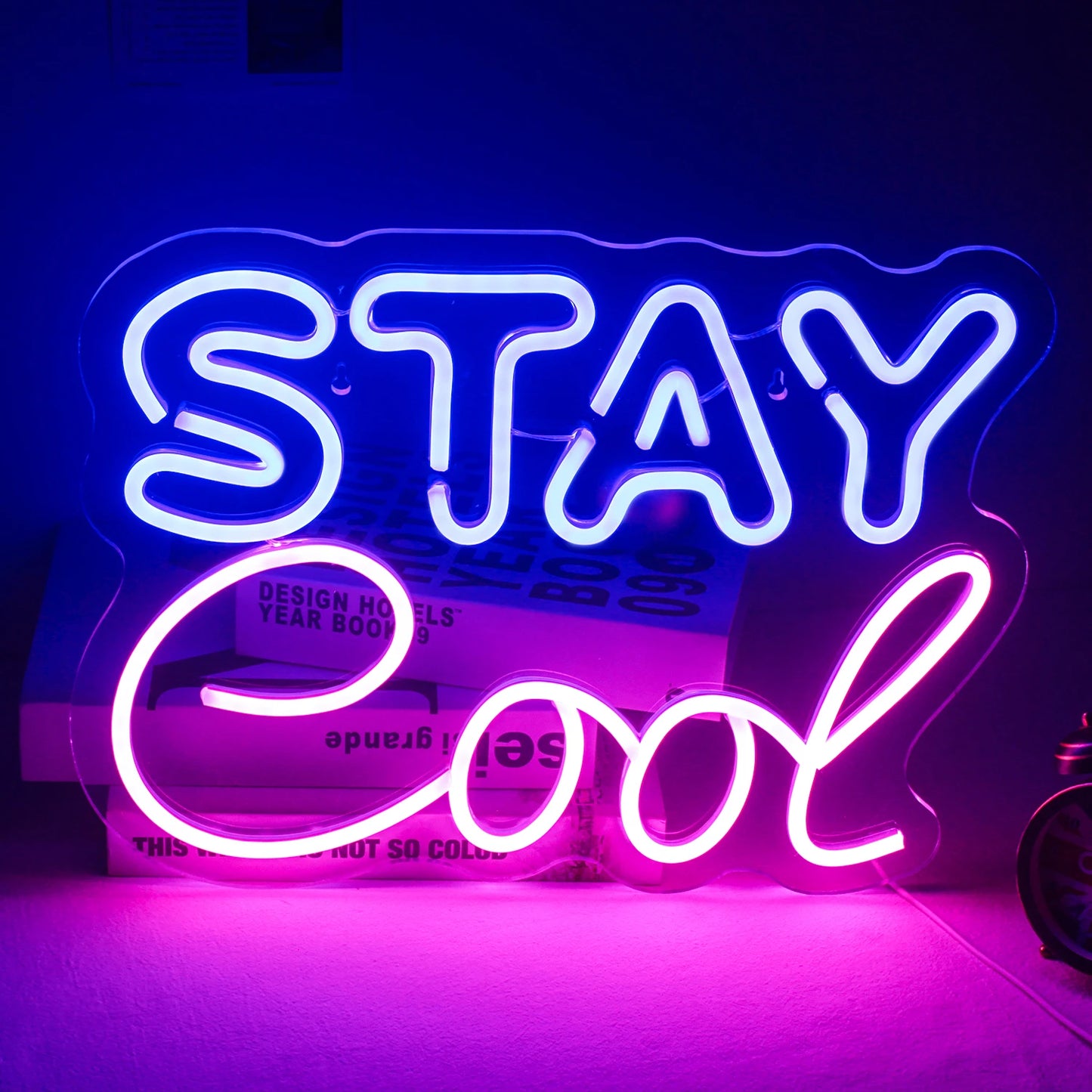 Stay Cool 5V USB LED Neon Schild - Preisgünstig