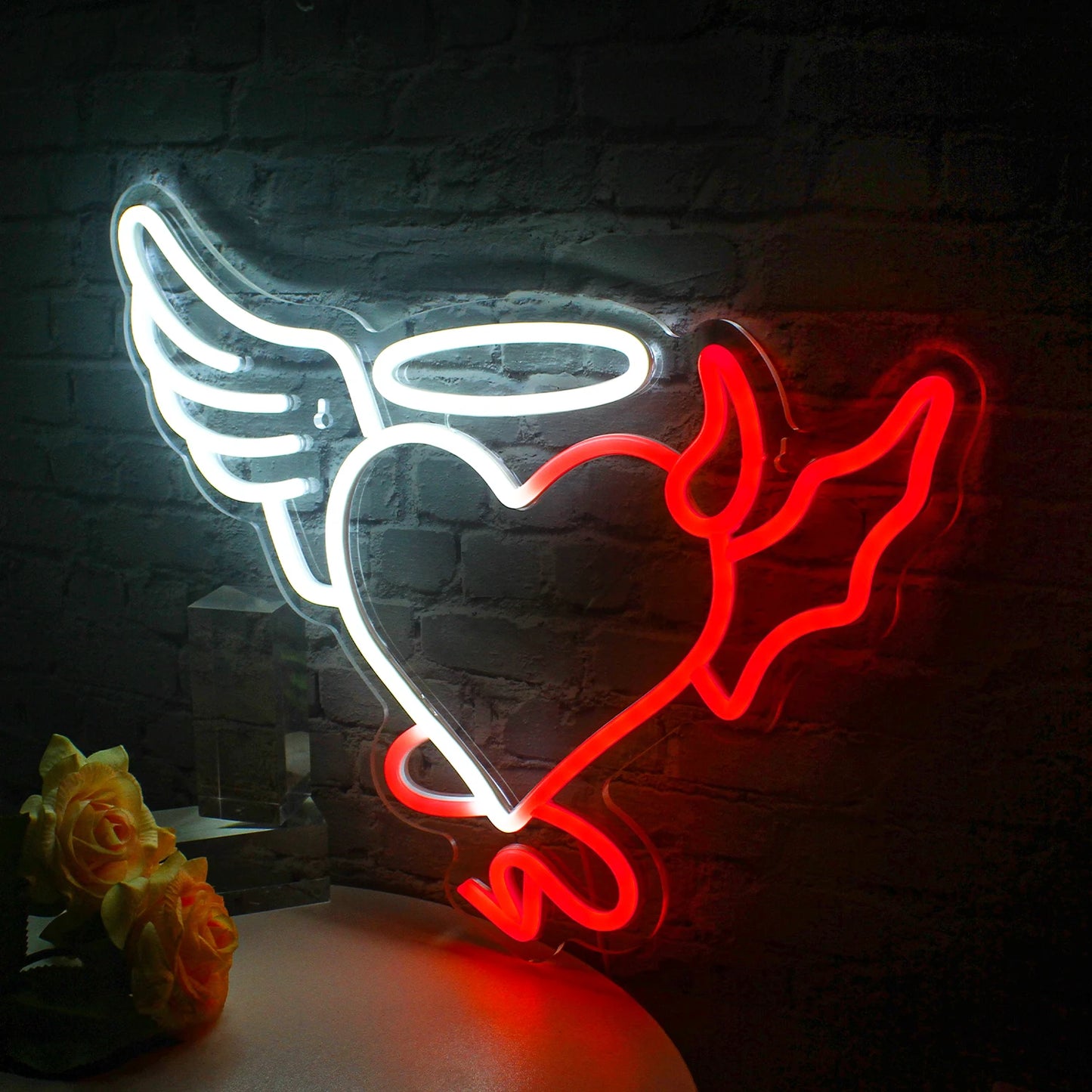 Herz 5V USB LED Neon Schild - Preiswert
