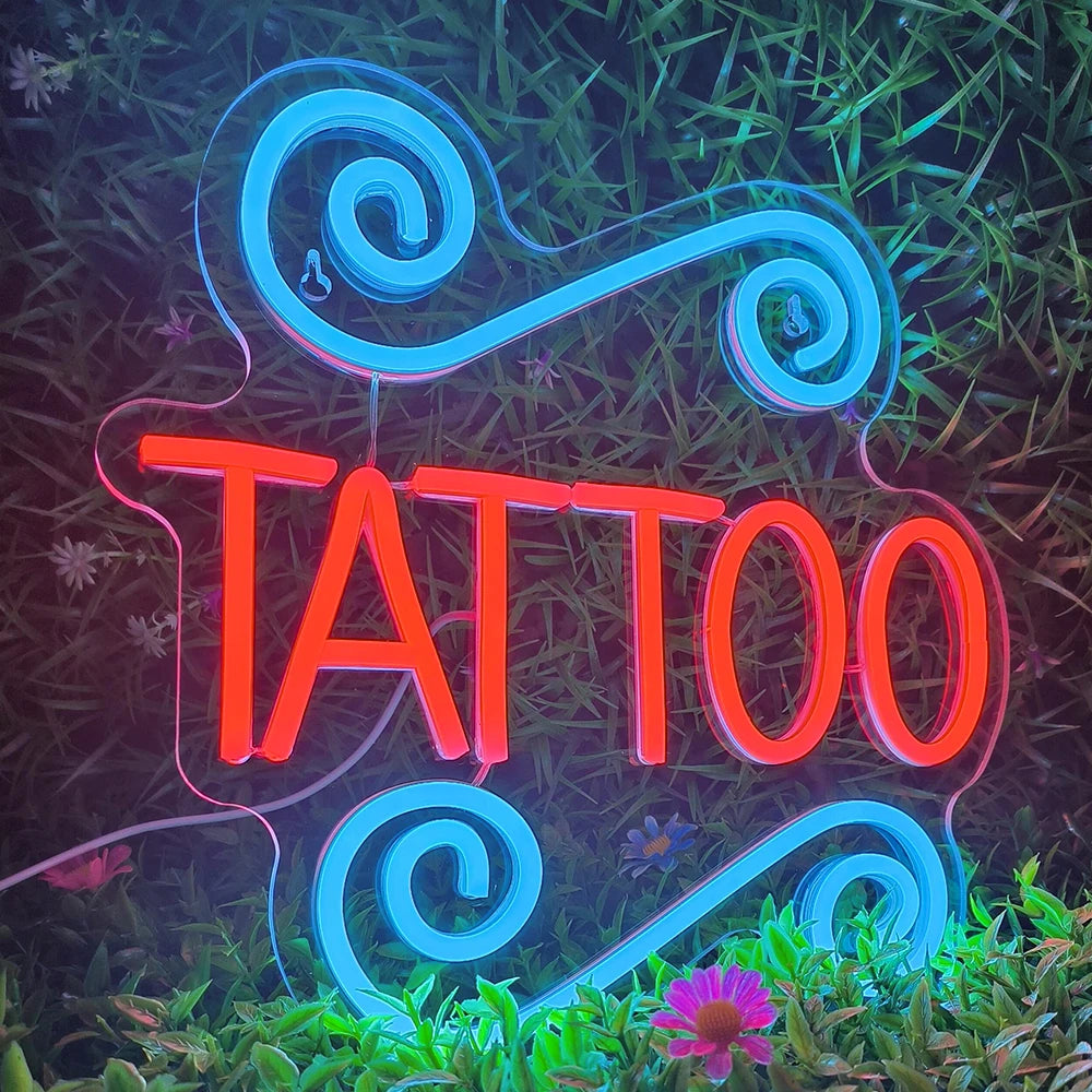 TATTOO 5V USB LED Leuchtschild - Kostengünstig