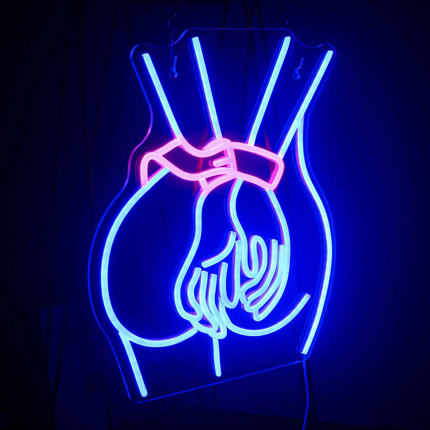Neonschild Mädchen Frau Körper Sexy 5V USB LED Leuchtschild - Preisgünstig