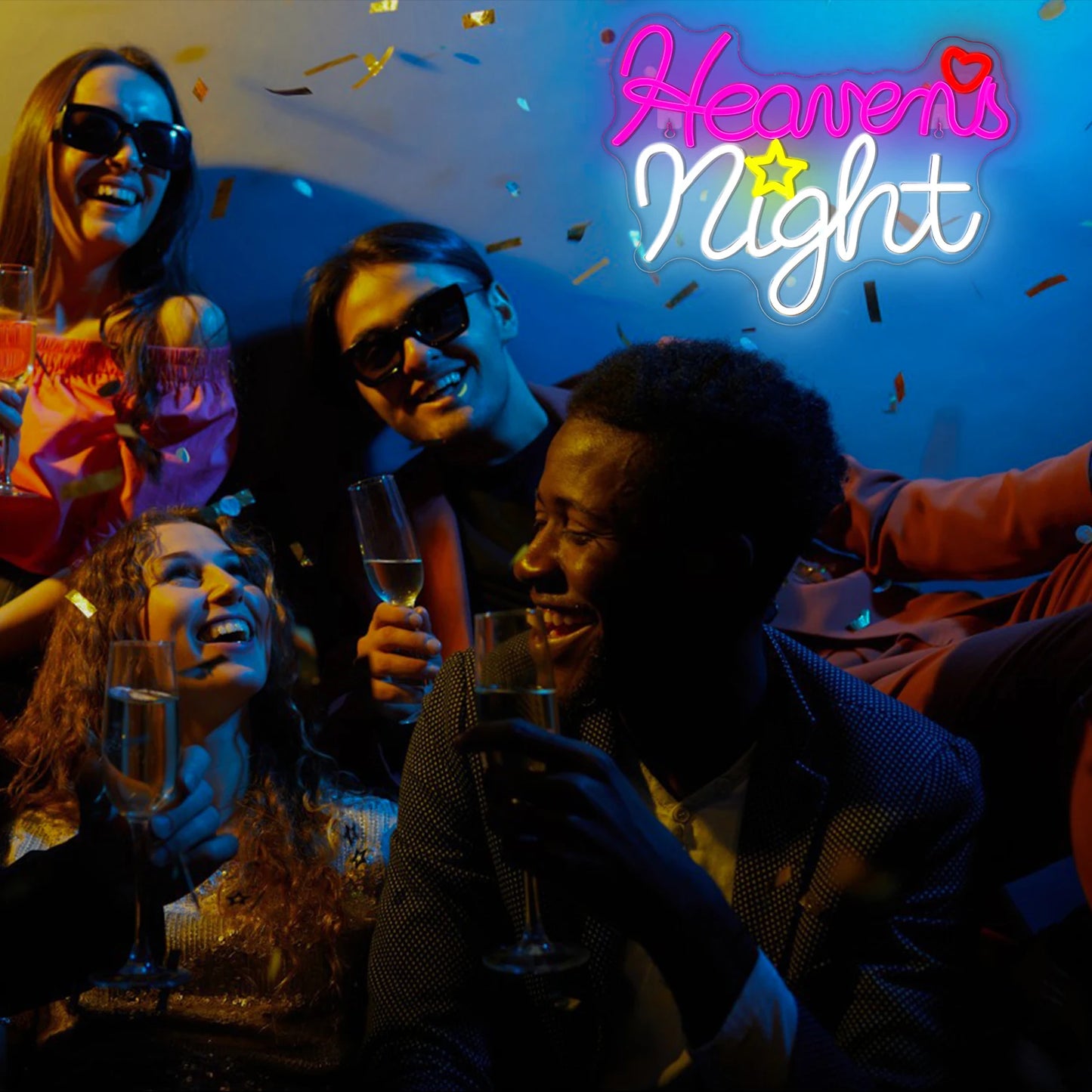 Heavens Night 5V USB LED Neon Schild - Preisgünstig