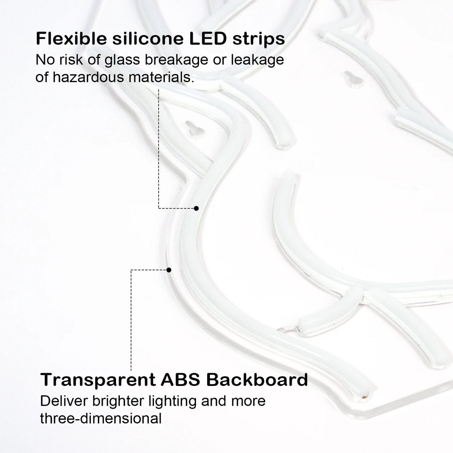 Frau Weinglas 5V USB LED Neon Schild - Preisgünstig