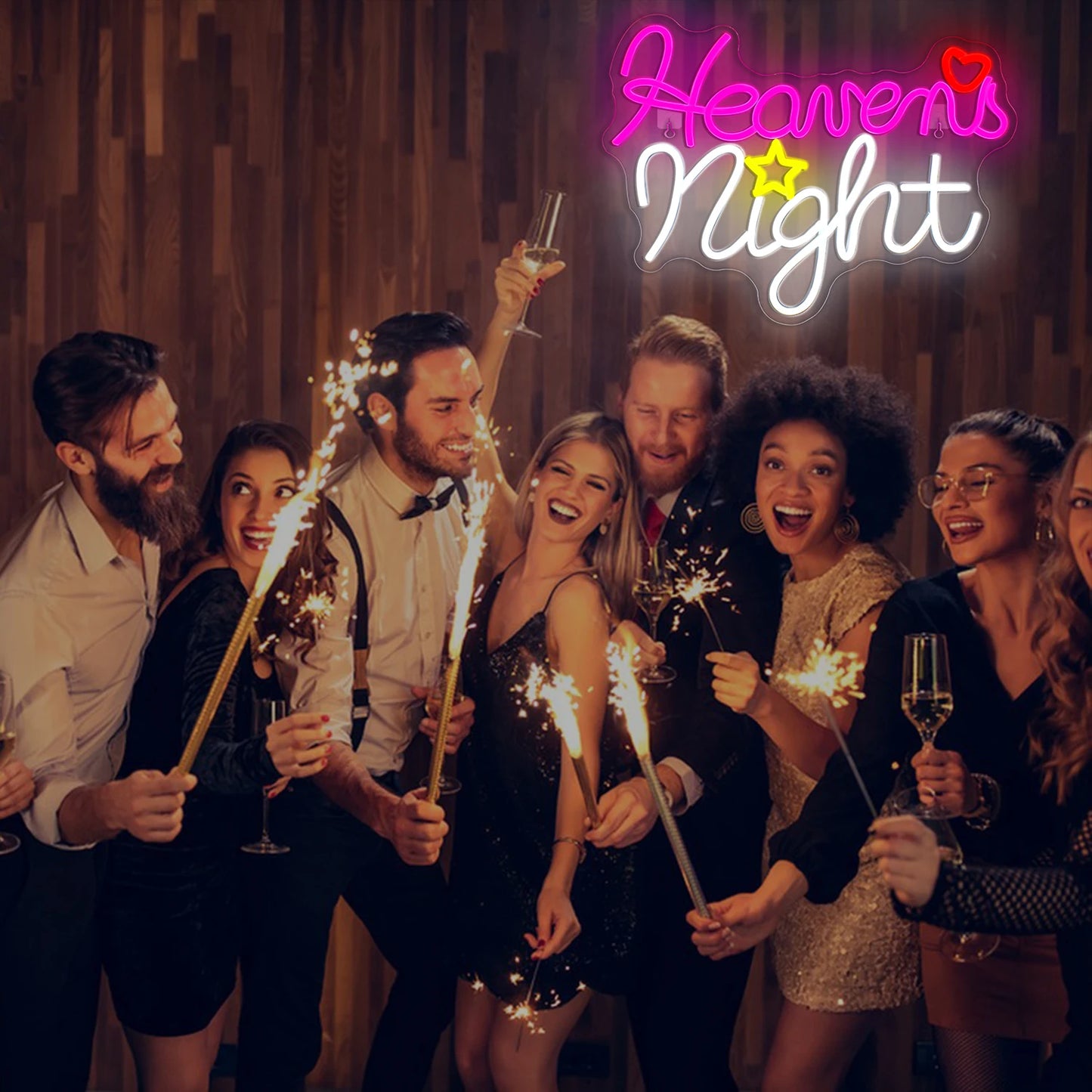 Heavens Night 5V USB LED Neon Schild - Preisgünstig