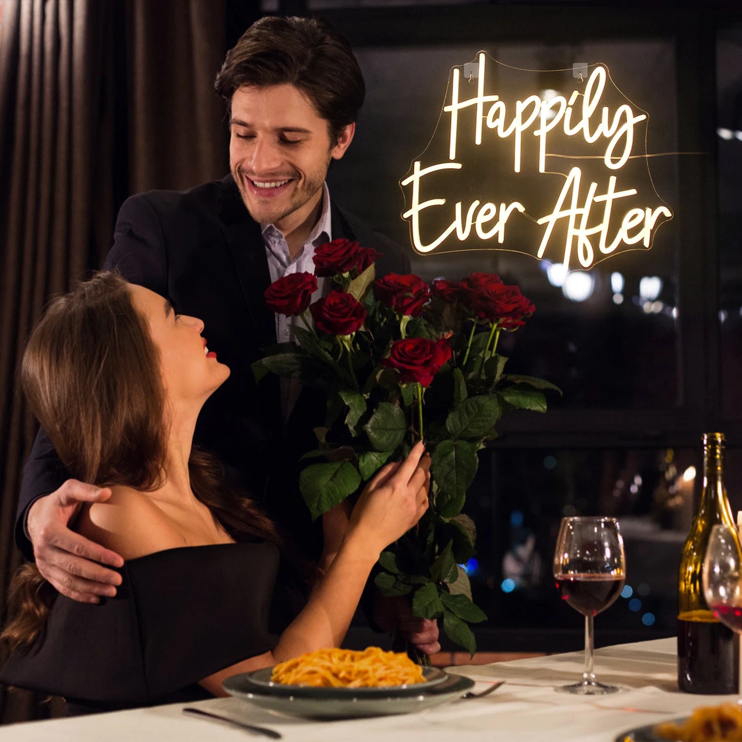 Happily Ever After 5V USB LED Neon Schild - Preisgünstig