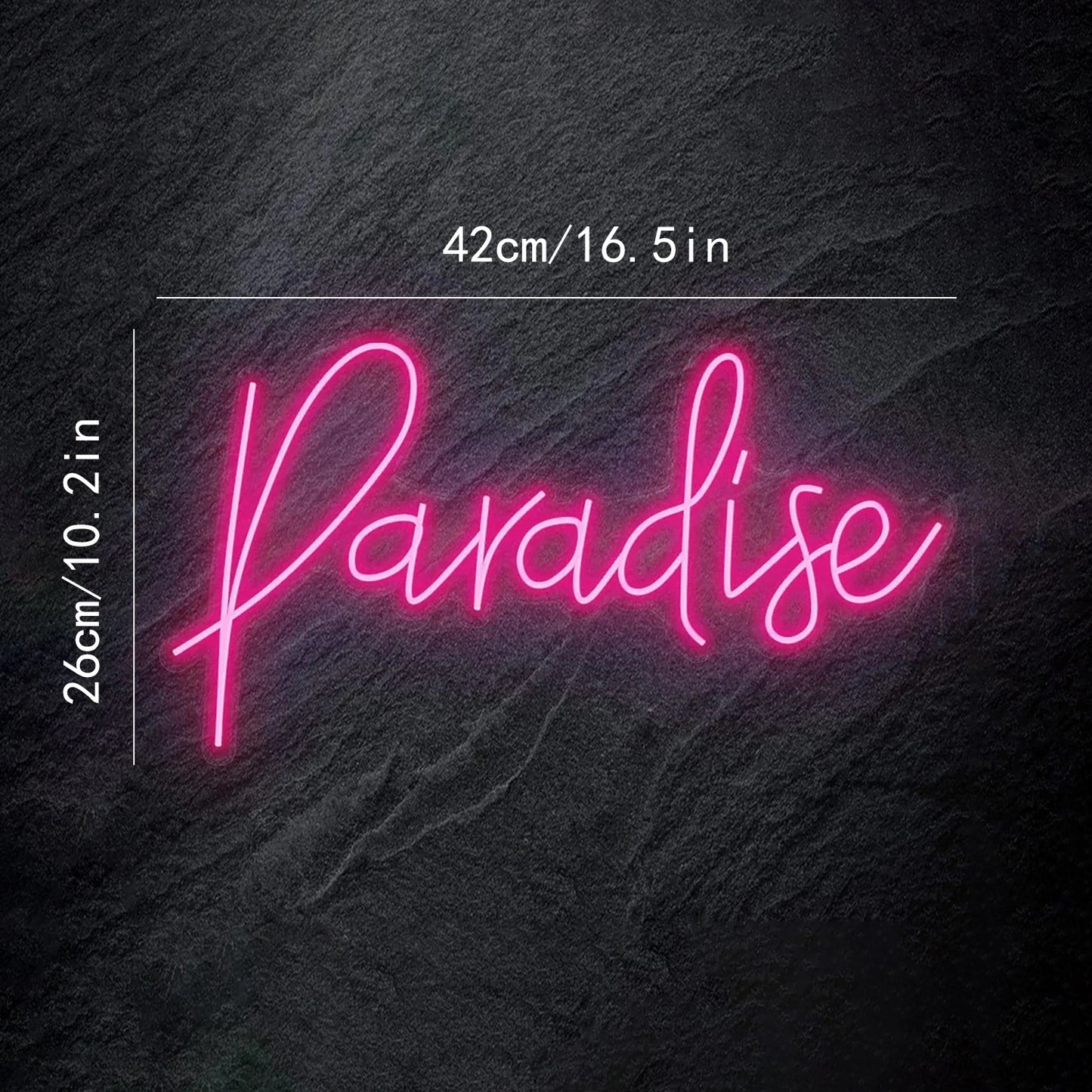 Paradise 5V USB LED Leuchtschild - Preiswert