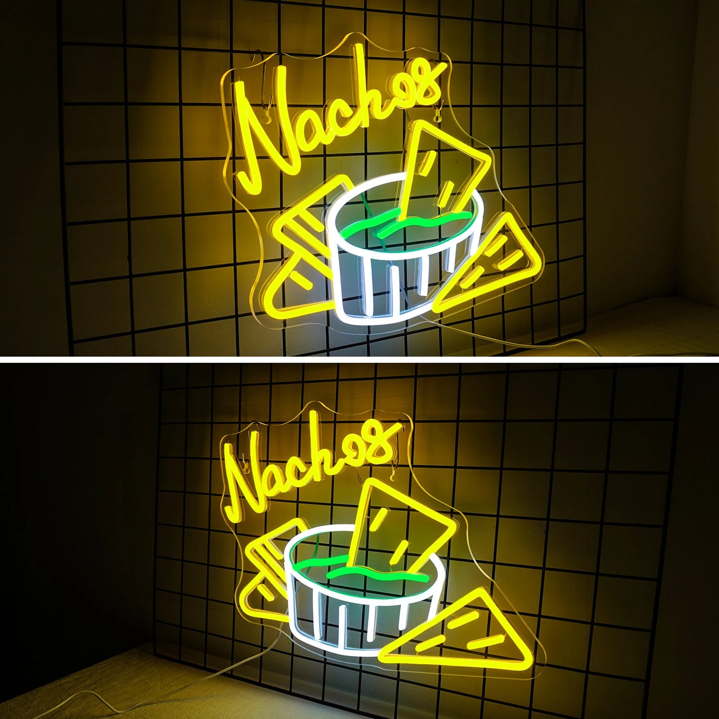 Nachos 5V USB LED Leuchtschild - Preisgünstig