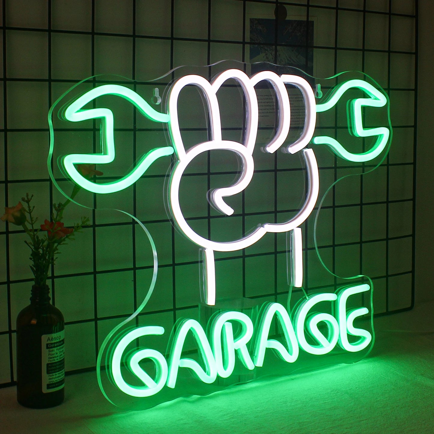 Garage 5V USB LED Leuchtschild - Preiswert