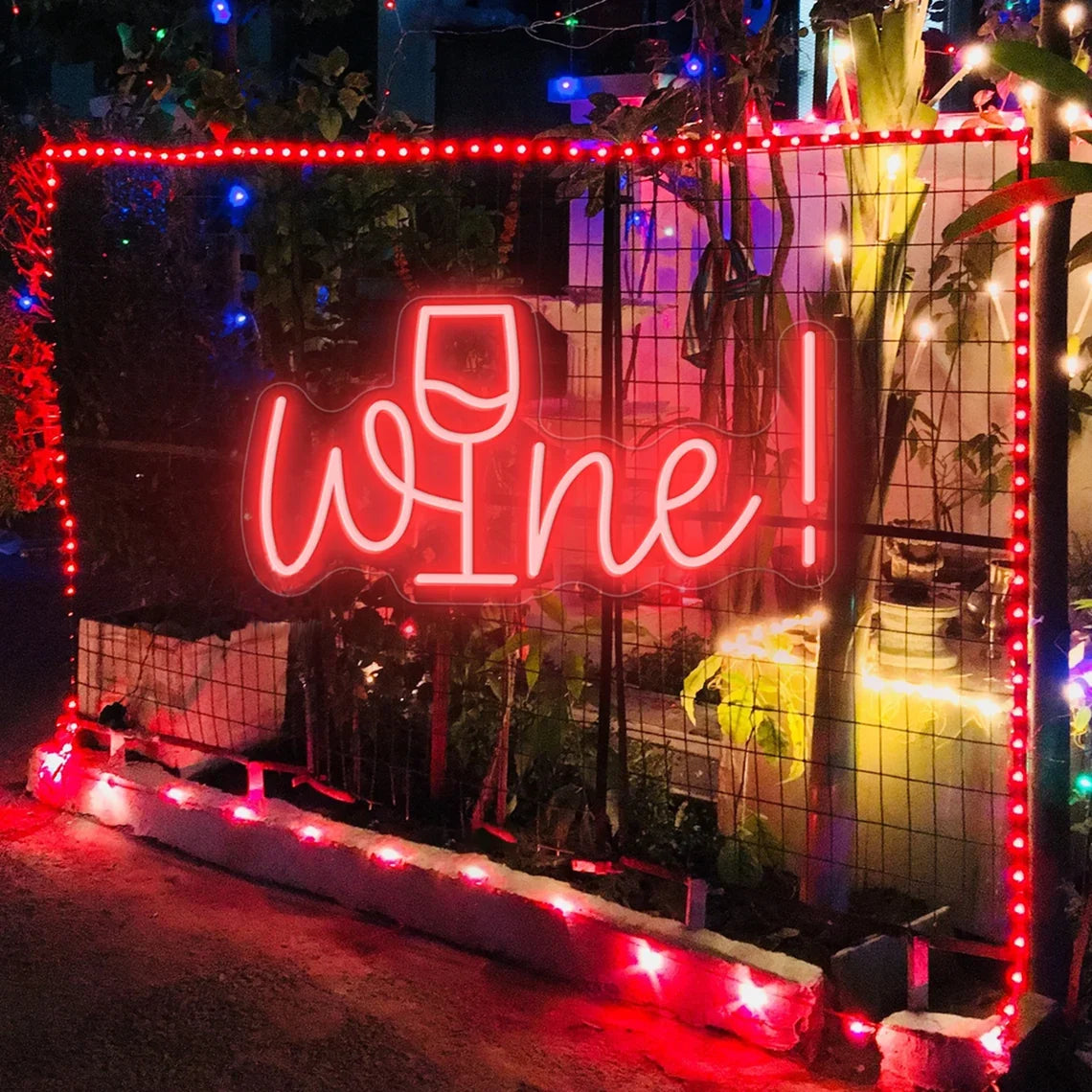 Wein 5V USB LED Neon Schild - Preisgünstig