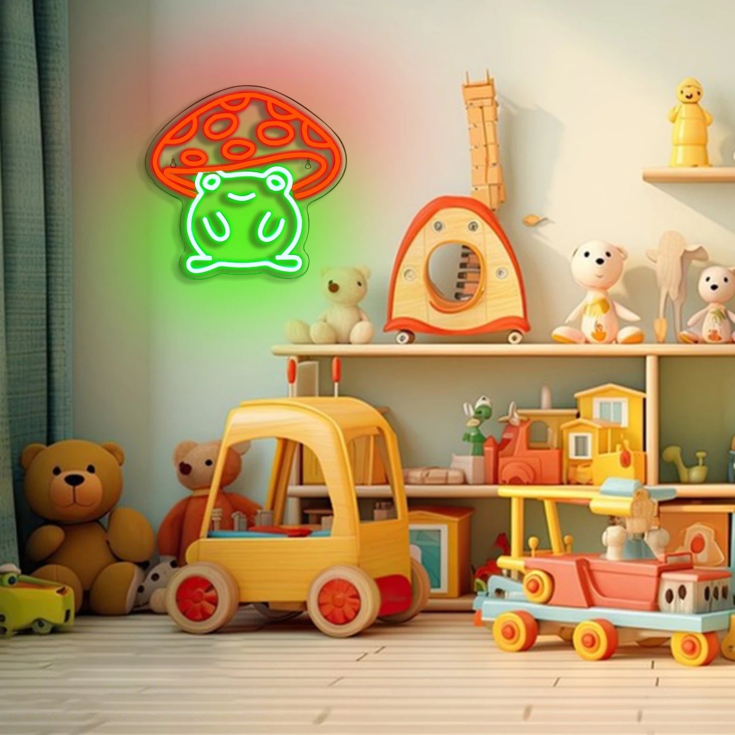 Niedliches Anime-Frosch 5V USB LED Neon Schild - Preisgünstig