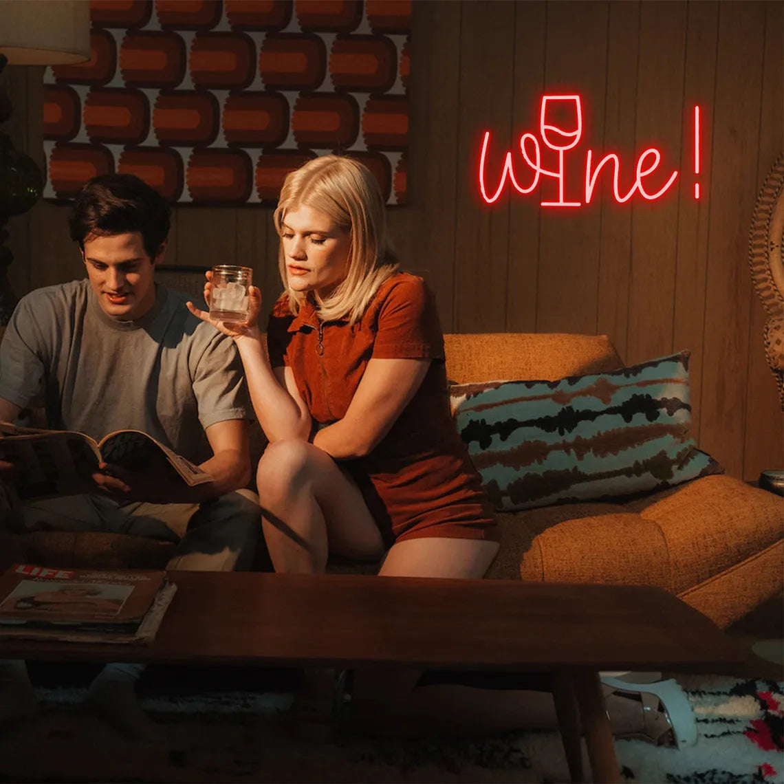 Wein 5V USB LED Neon Schild - Preisgünstig