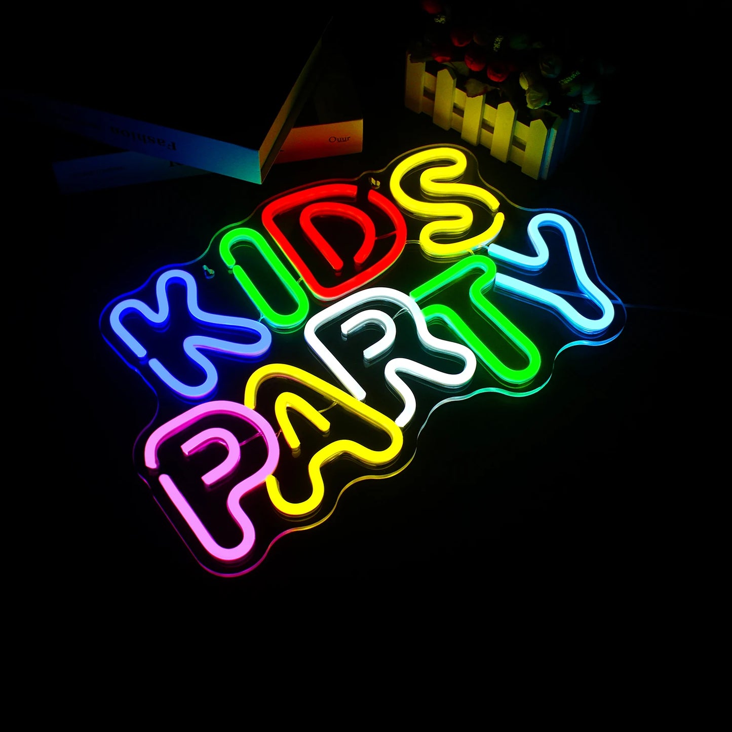 Kinderparty 5V USB LED Neonschild - Preiswert