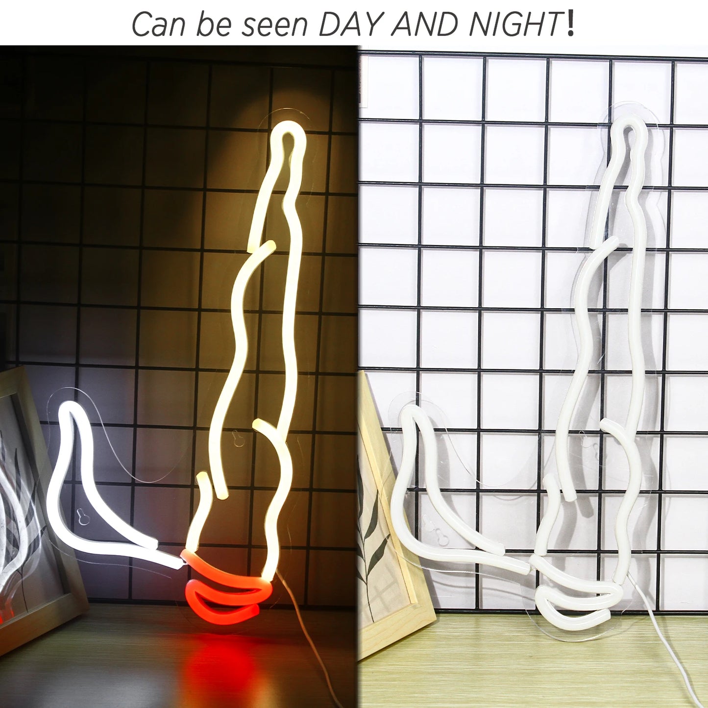Rauchendes 5V USB LED Neon Schild - Preiswert