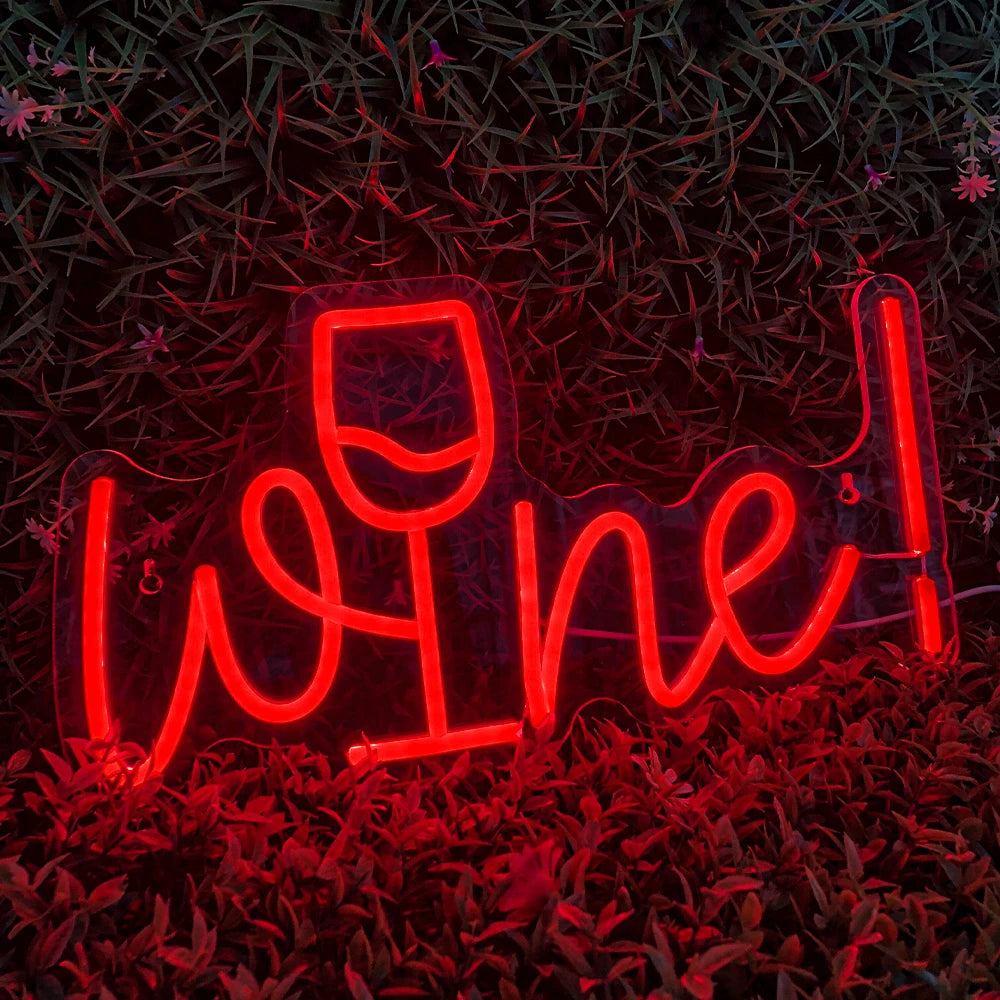 Wein 5V USB LED Neon Schild - Preisgünstig