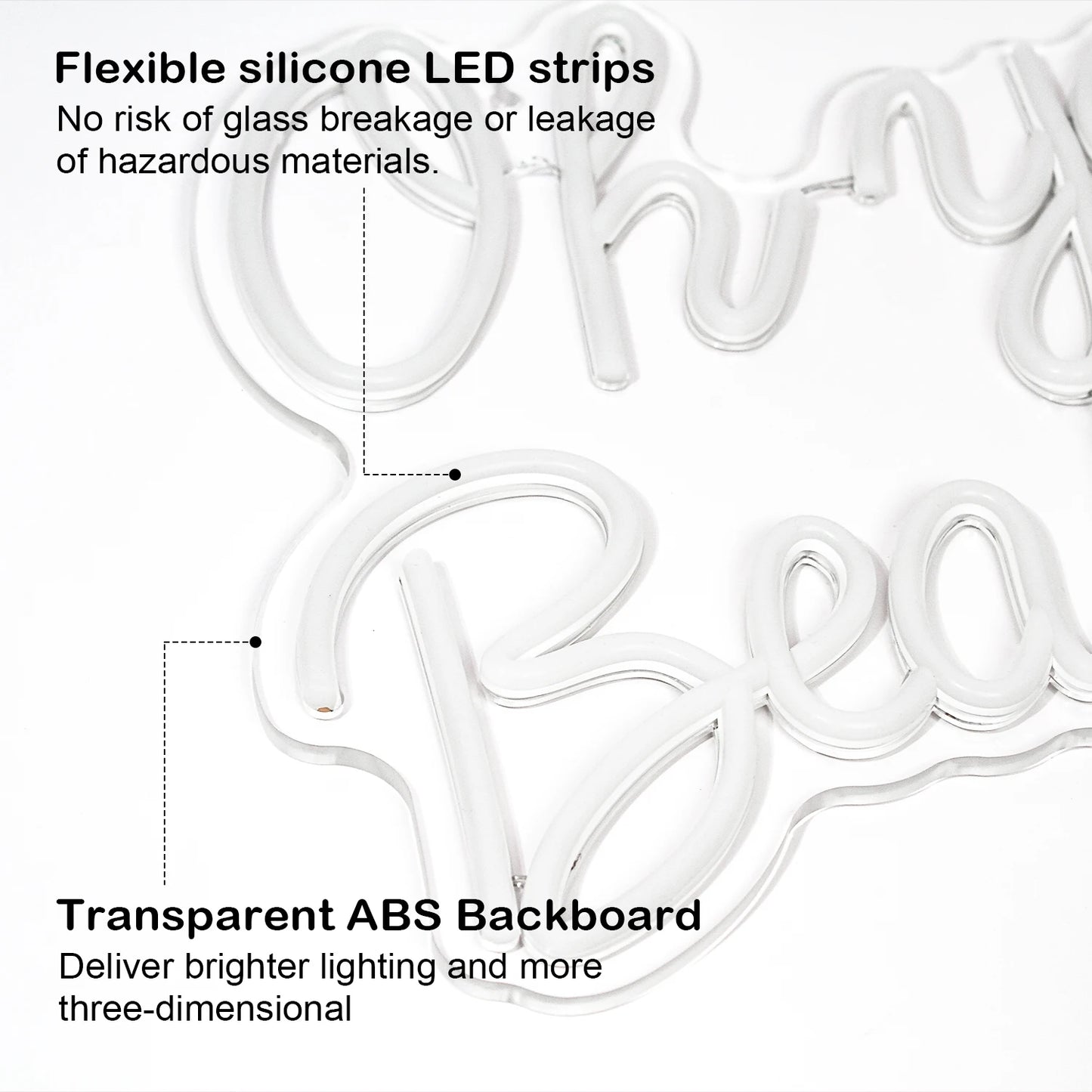 Oh You Beauty 5V USB LED Leuchtschild - Preisgünstig