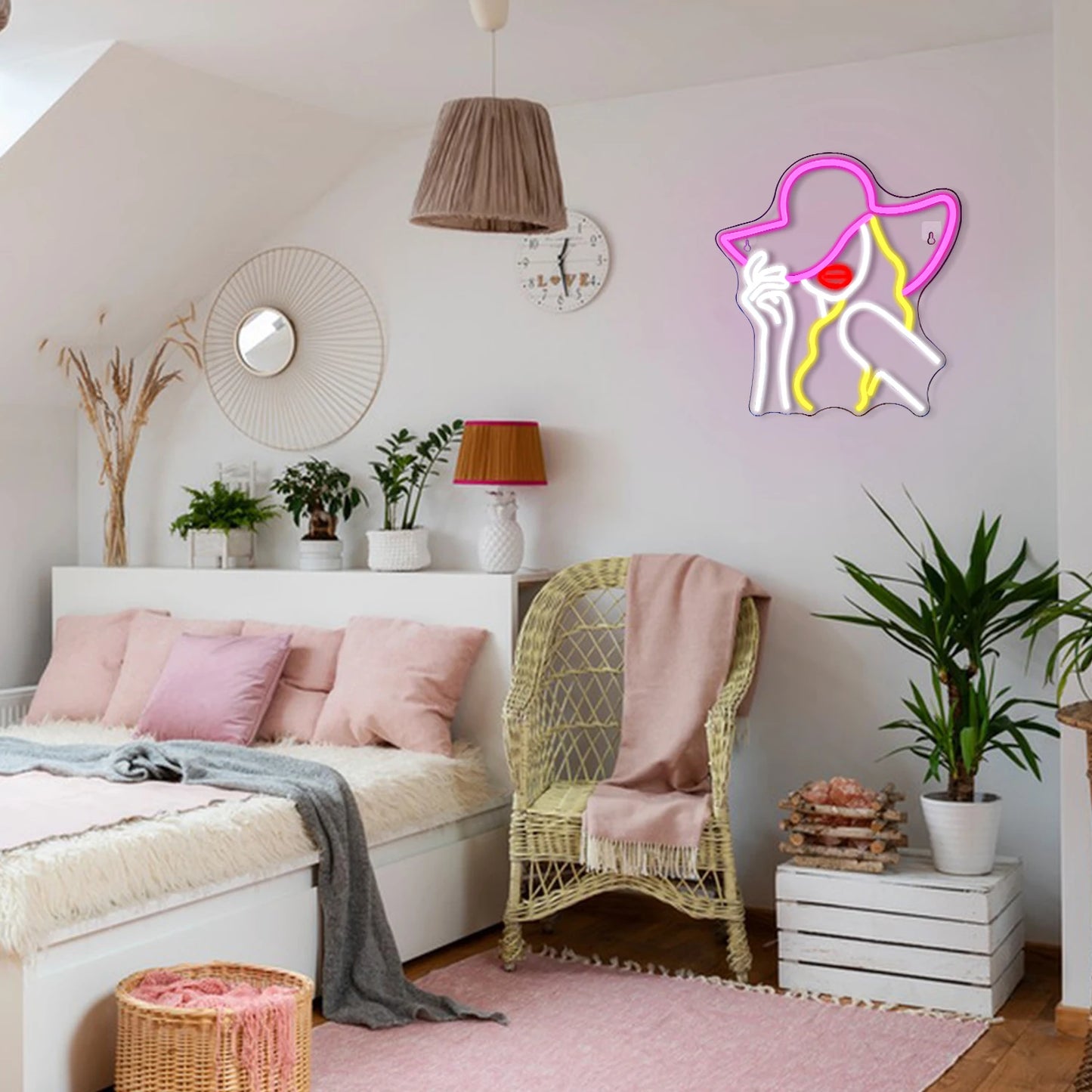 Cowboyhut 5V USB LED Leuchtschild - Preisgünstig