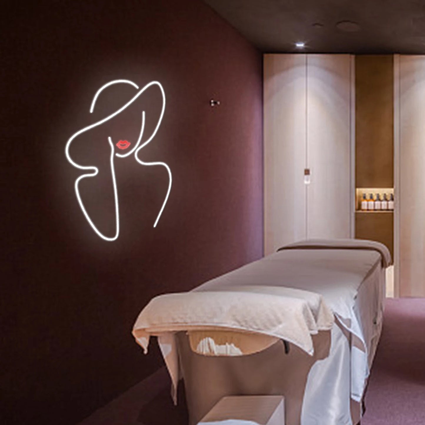 Lady 5V USB LED Neonschild - Preisgünstig