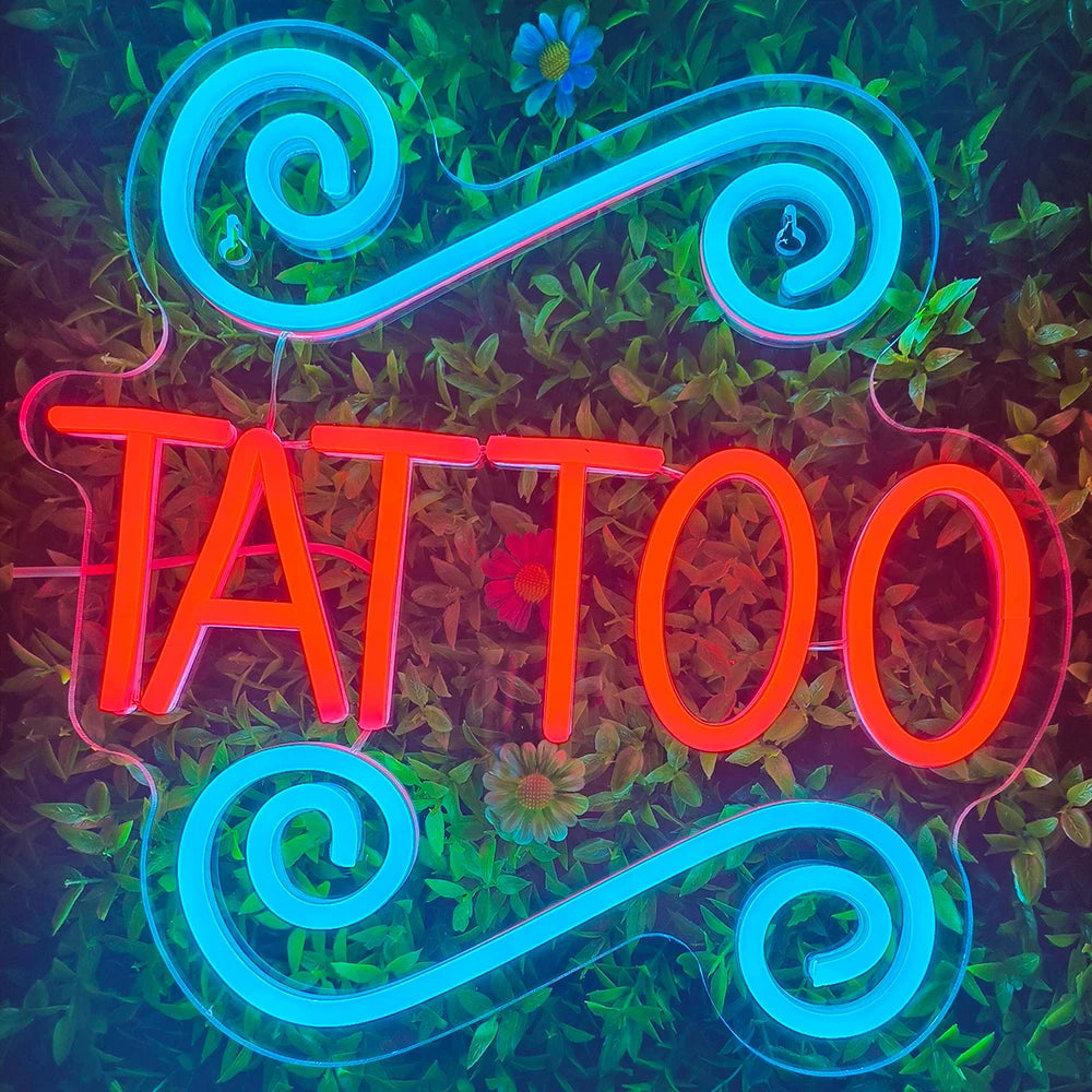 TATTOO 5V USB LED Leuchtschild - Kostengünstig