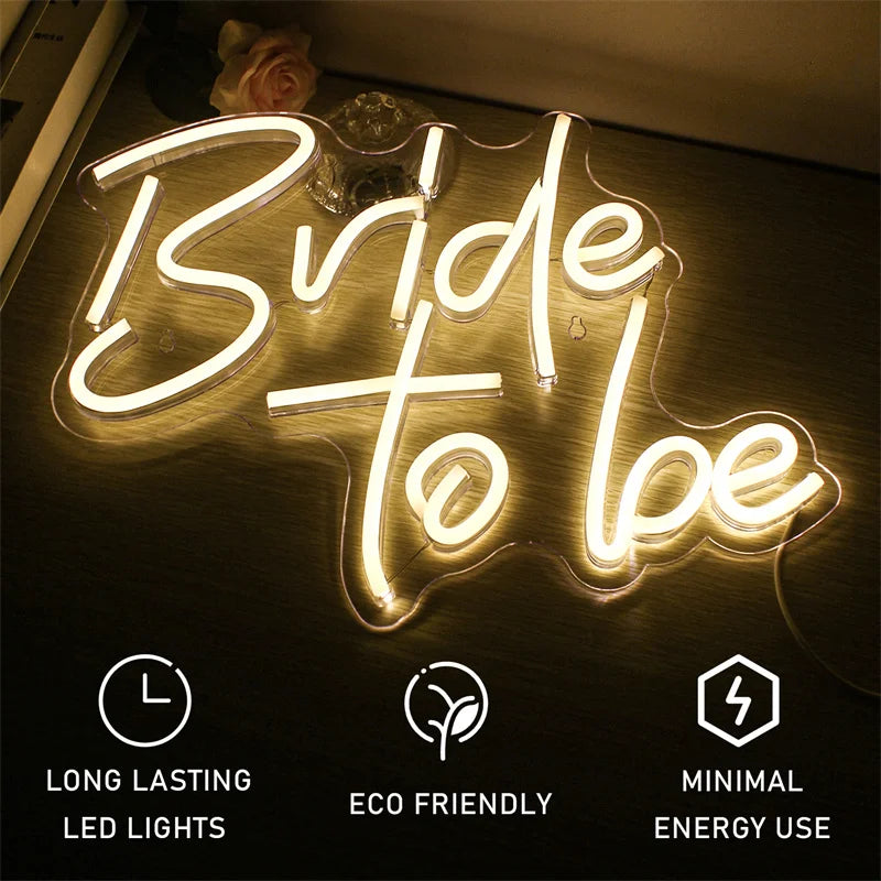 Hochzeitsdekoration 5V USB LED Leuchtschild - Kostenfreundlich