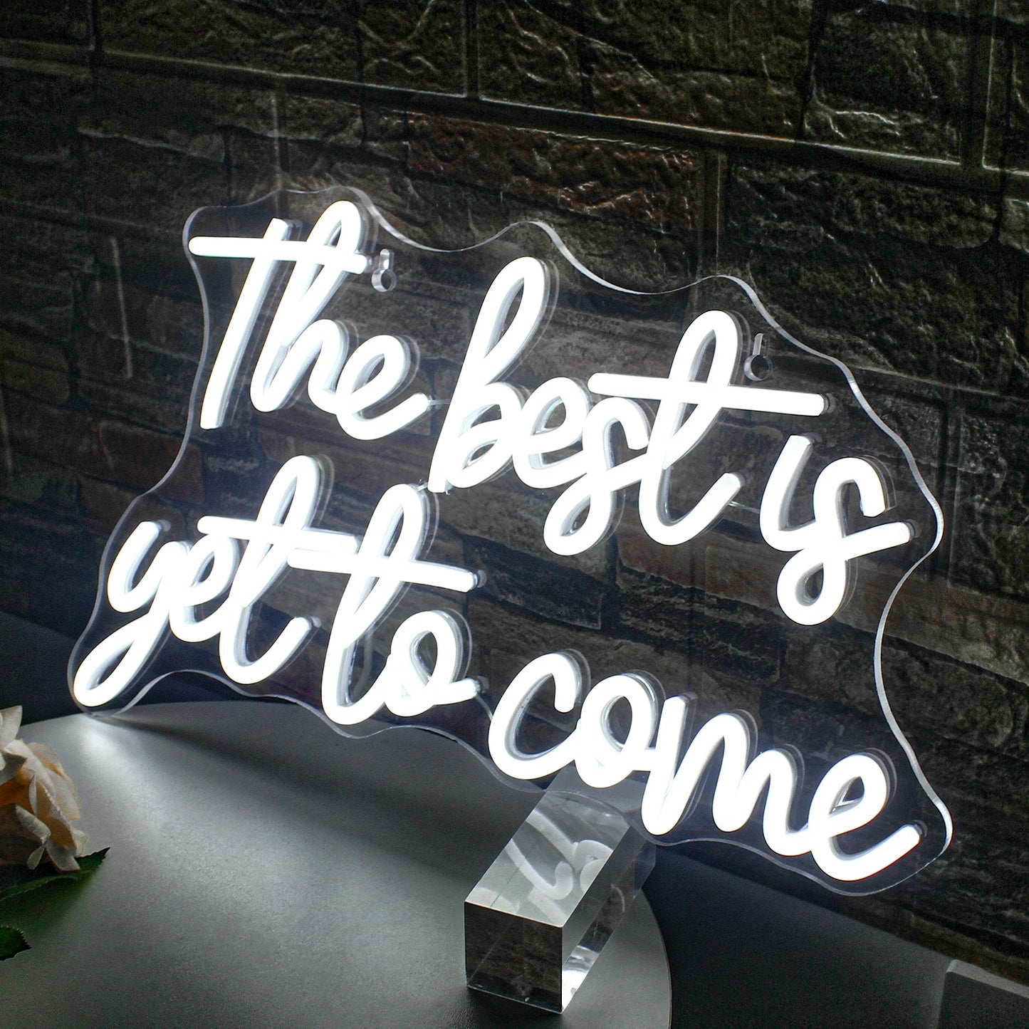 The Best is Yet to Come 5V USB LED Neonschild - Preisgünstig